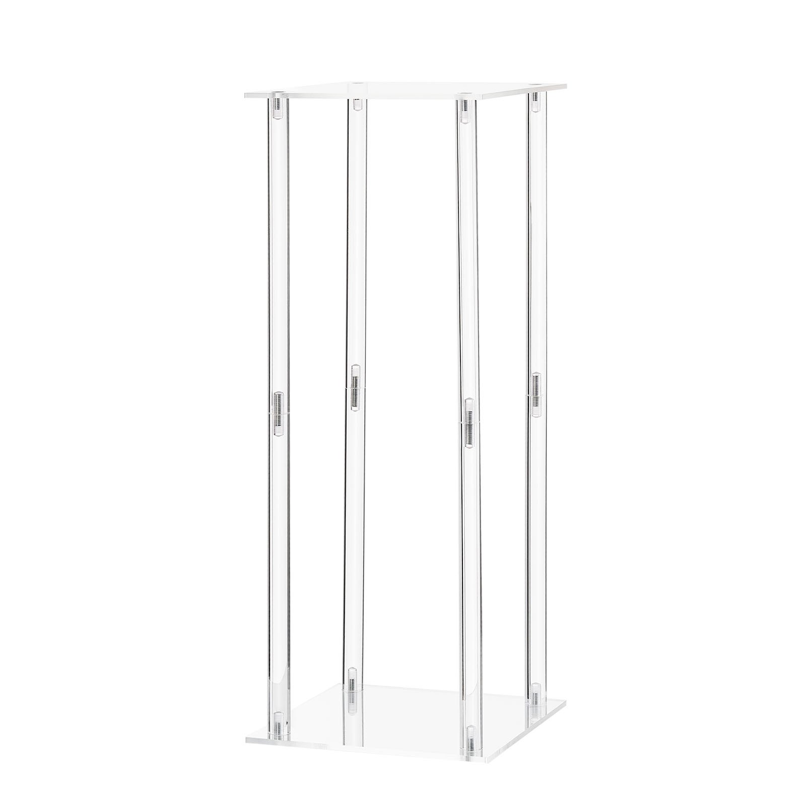 Soporte de Flores para Boda (10 pzas), Columna 19.69 pulgadas, Acrílico.