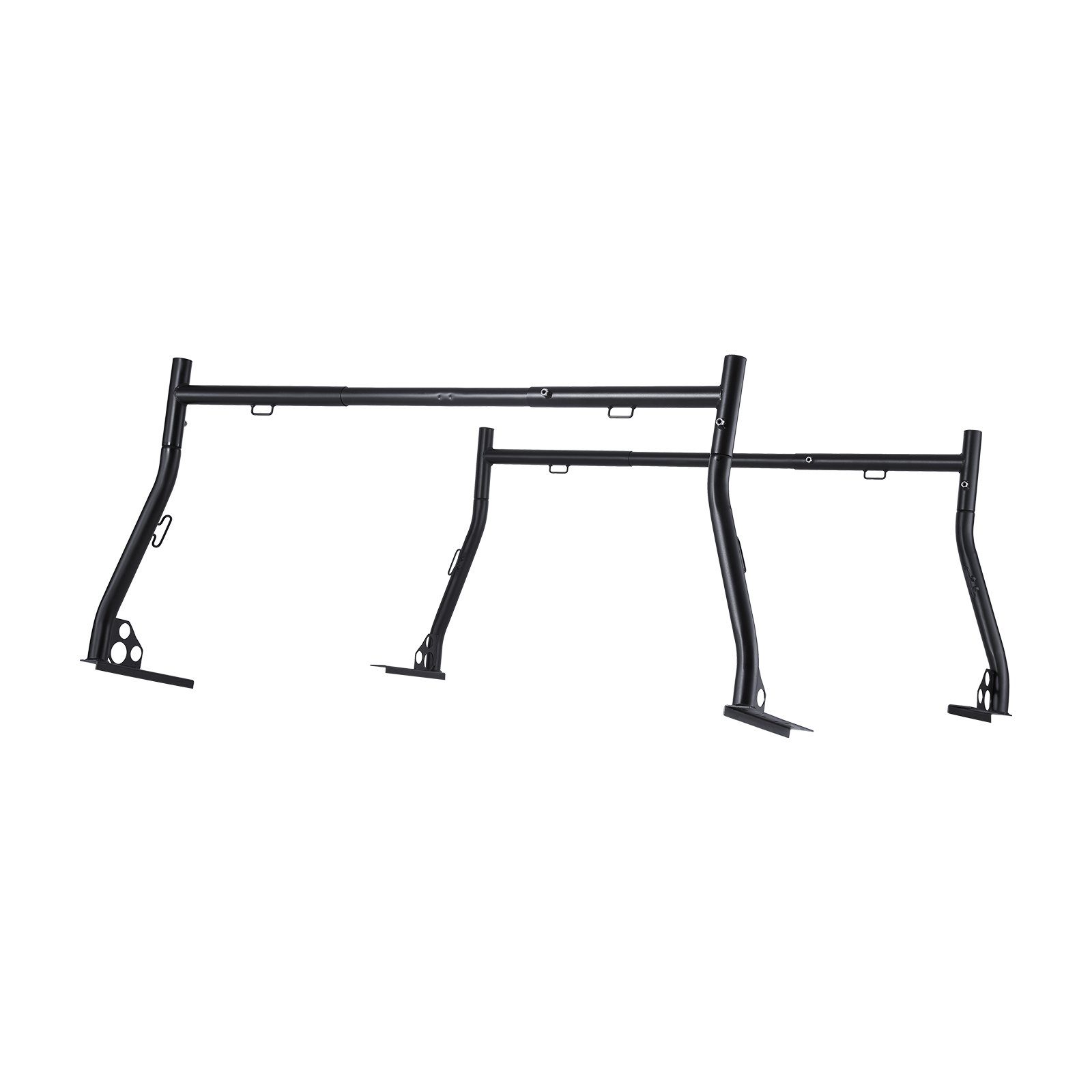 Portaequipajes para camioneta, extensible, acero resistente, 49-73 pulgadas, 800 libras