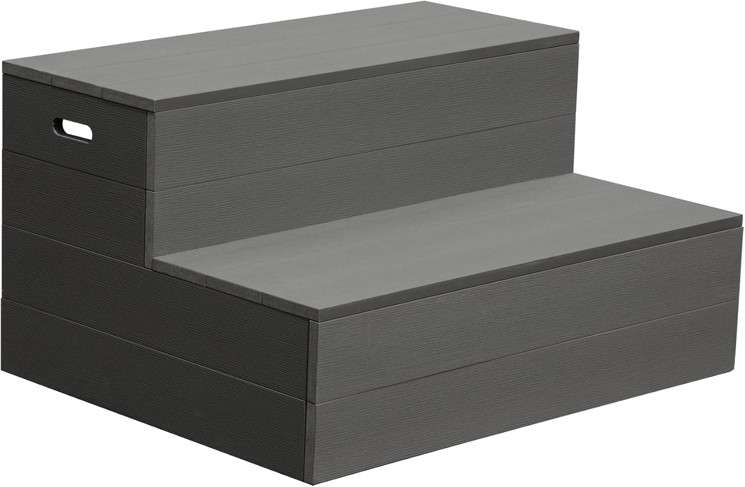 Hot Tub Steps, Universal Spa & Hot Tub Step, Heavy Duty Aluminum Spa Steps, Non-Slip Spa Stairs For Outdoor Indoor, 600lbs Load Capacity  Gray