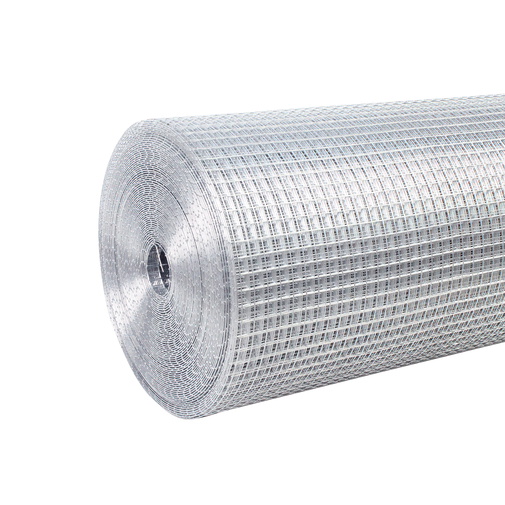 Rollo de Malla de Alambre 60 pulg x 50 pies, Acero Galvanizado 19GA, Plateado.