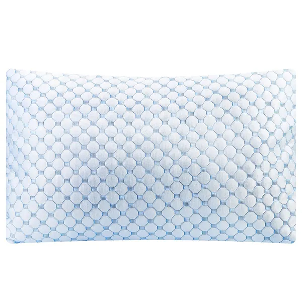 Almohada de espuma viscoelástica refrescante con gel, ventilada y lavable