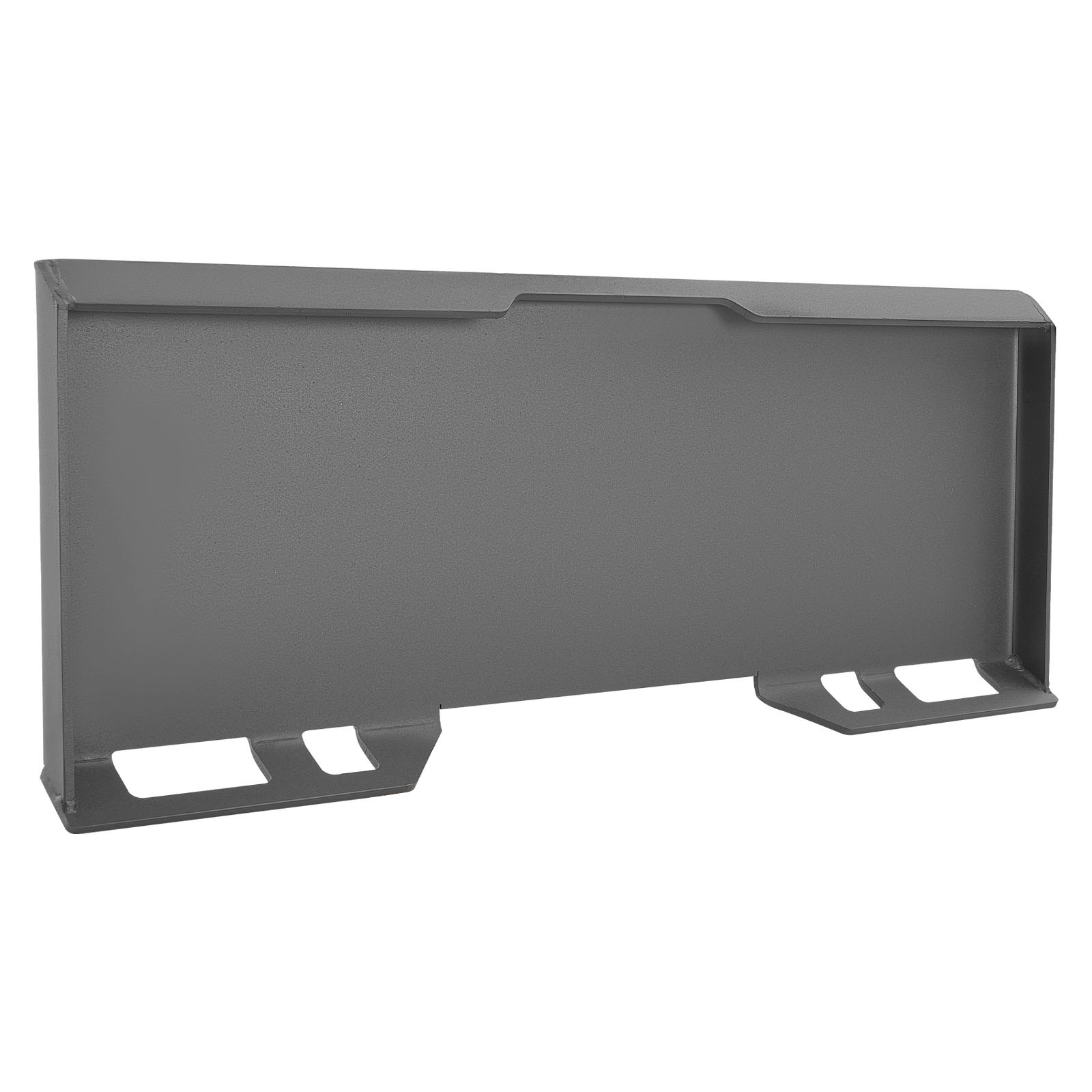 3/8 In Skid Steer Mount Plate, Universal Quick Attach Mount Plate, Easy To Bolt, 7000lbs Load Capacity, Heavy Duty Steel Loader Plates Compatible With Kubota Bobcat Skid Steers & Tractors