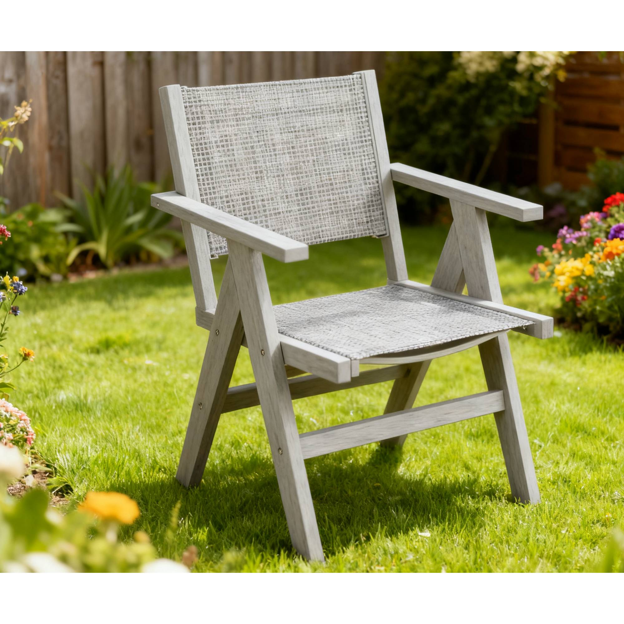 HIPS Stylish Dining Chair Elevates Yard Dinner Gatherings Togethers & Casual Outdoor Hangouts