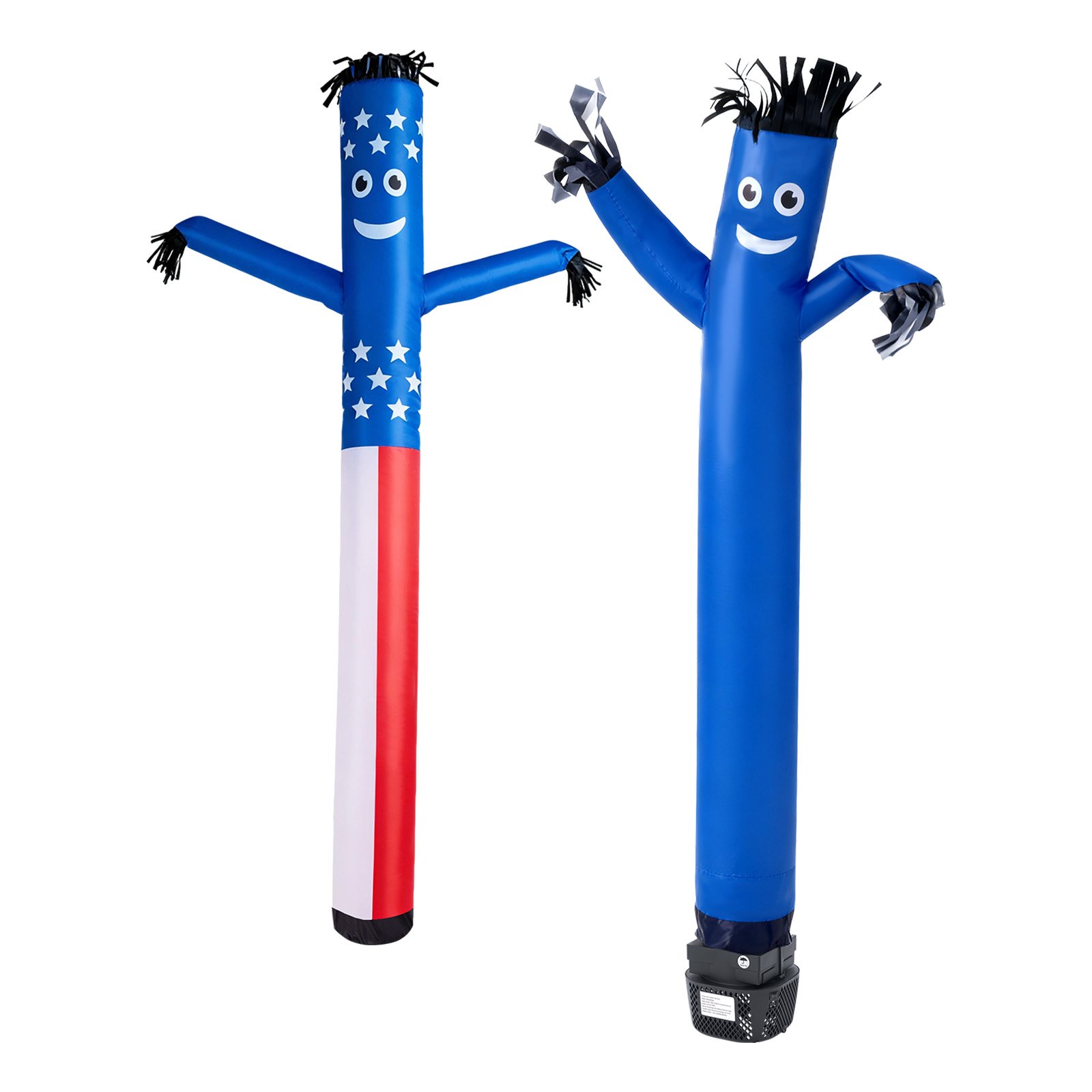 Muñeco inflable de 6 pies de alto con soplador 1/15 HP, para publicidad exterior