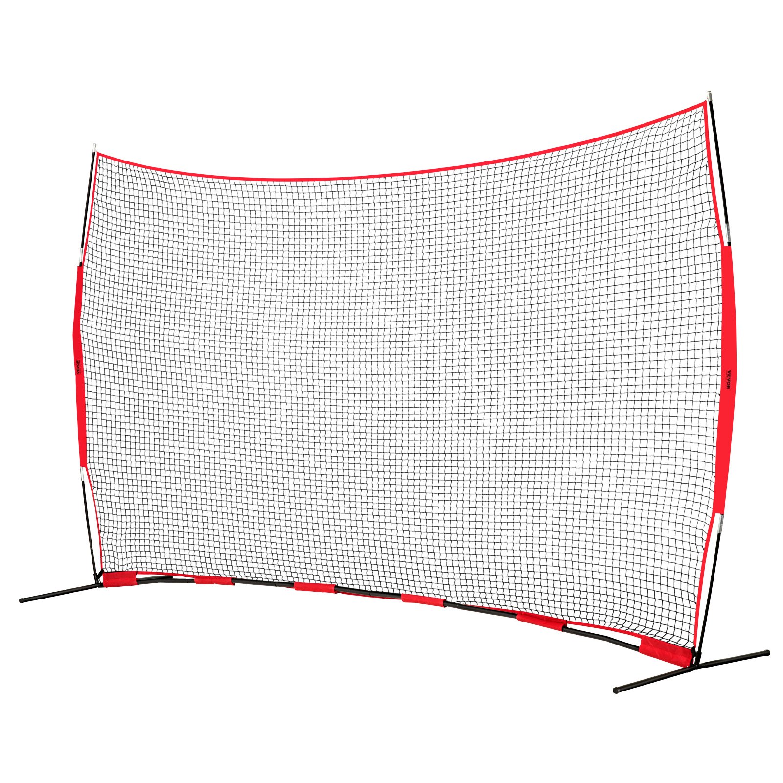 Red de barrera para deportes 16x10 pies, portátil, para béisbol, fútbol y más