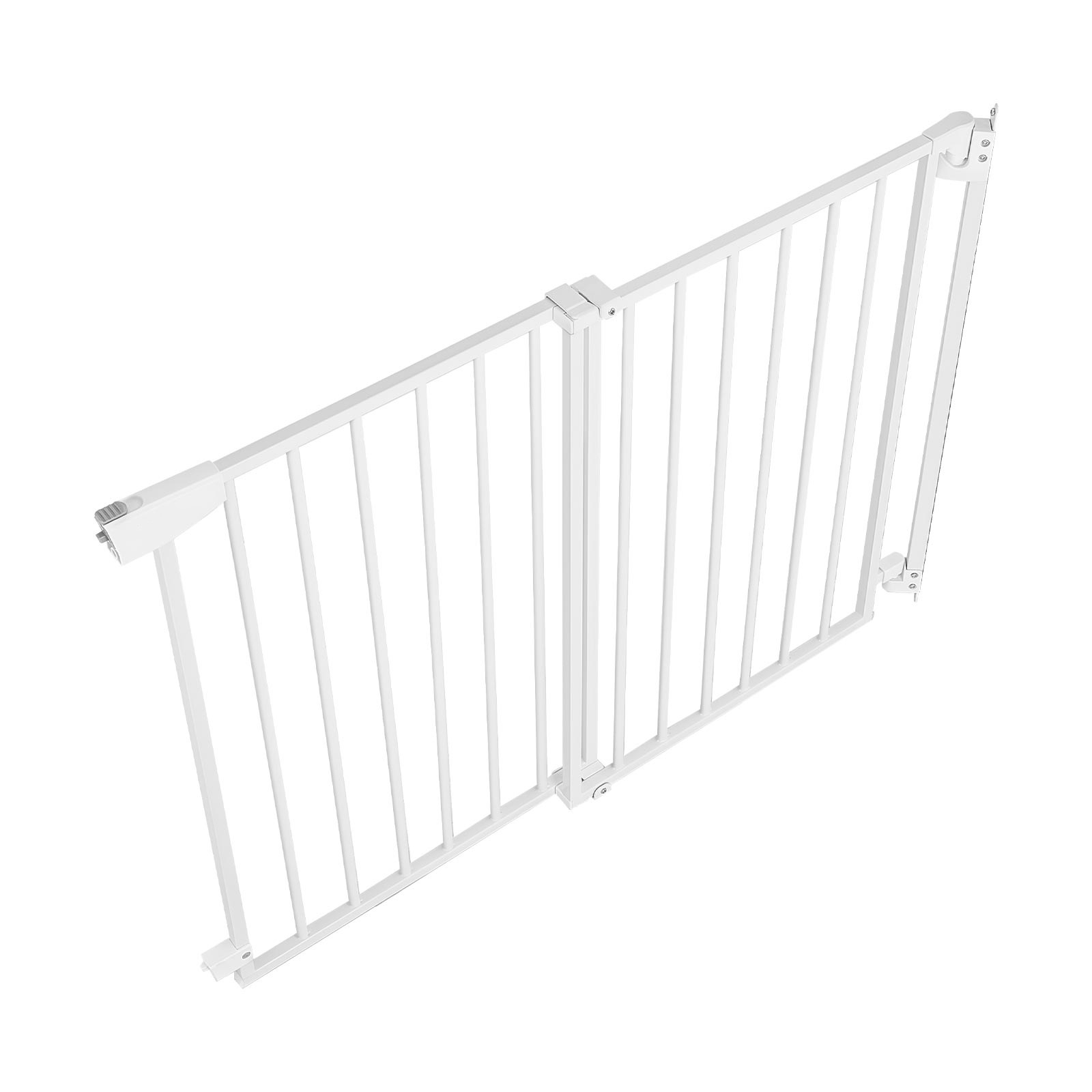 Barrera de seguridad para bebés, 29-43 pulgadas ancho, 36 pulgadas alto, sin barra inferior