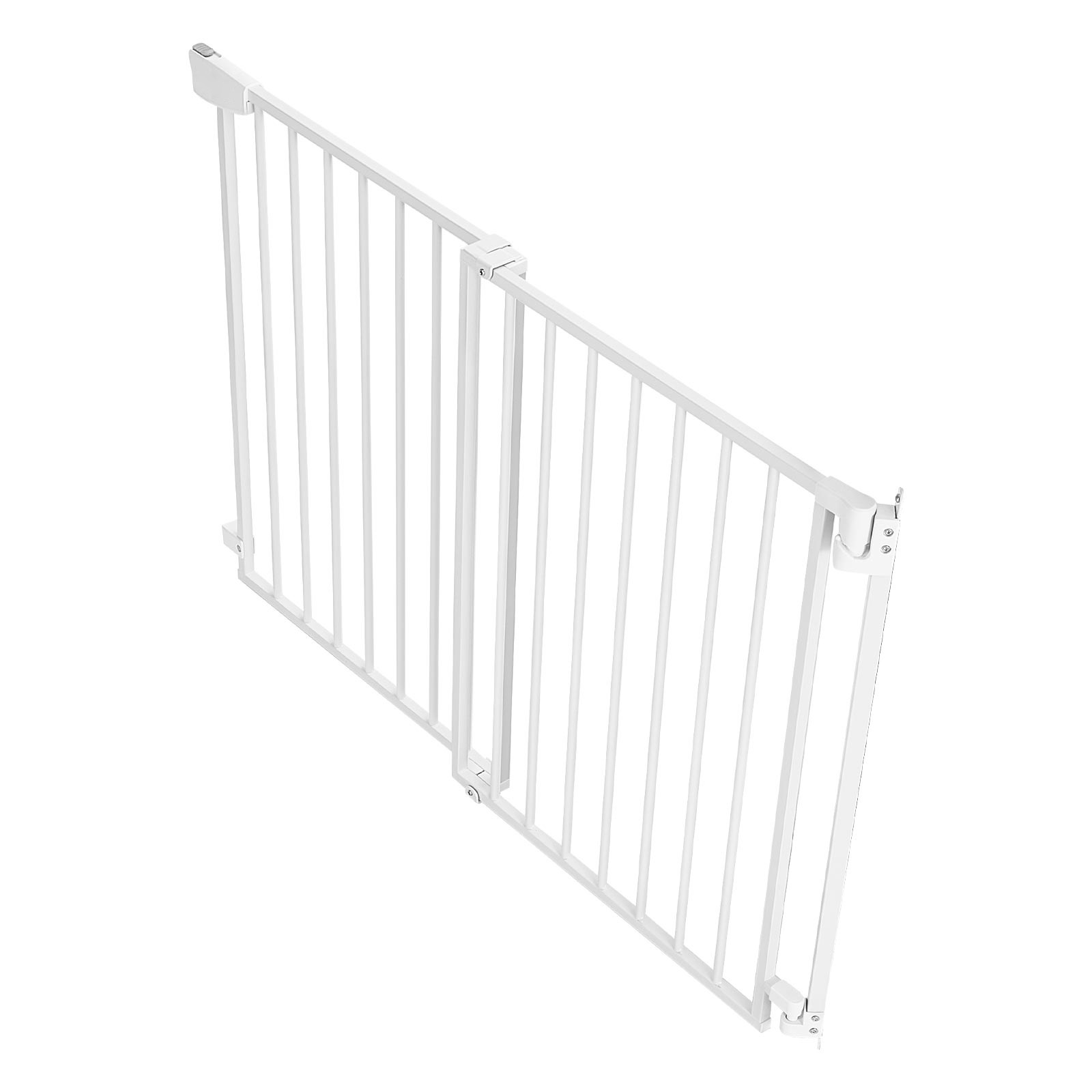 Barrera de seguridad para bebés, 31-48 pulgadas ancho, 30 pulgadas alto, sin barra inferior