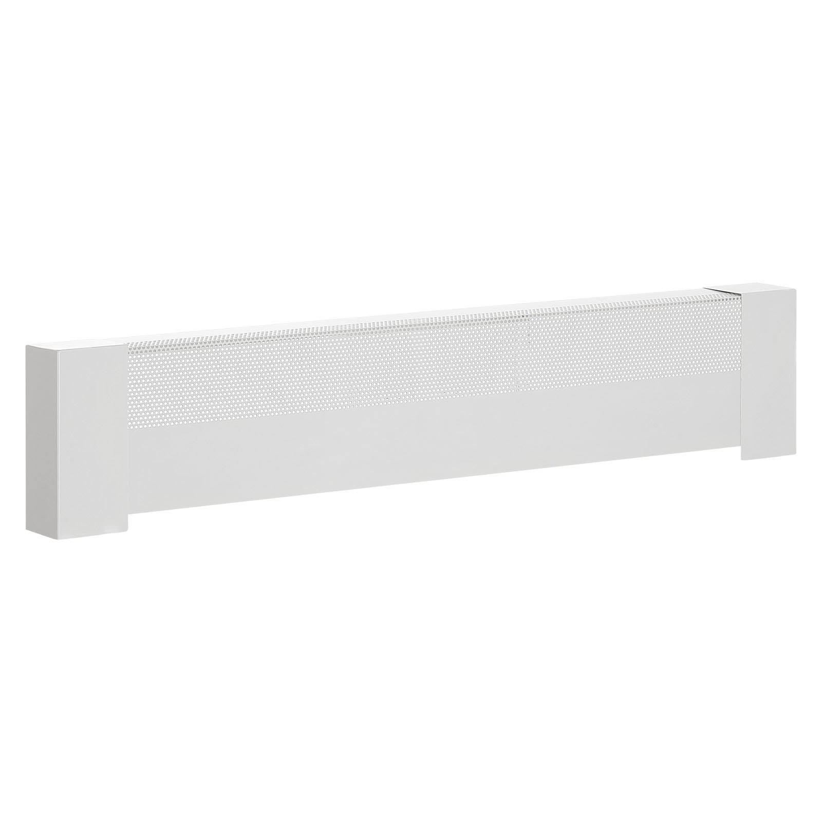 Baseboard Heater Covers, Basic Series 3 Ft Standard Electric Heating Unit Front Cover For Home Improvement, Heavy-duty Steel, Easy Installation For Bedroom Replacing Old Cover, White