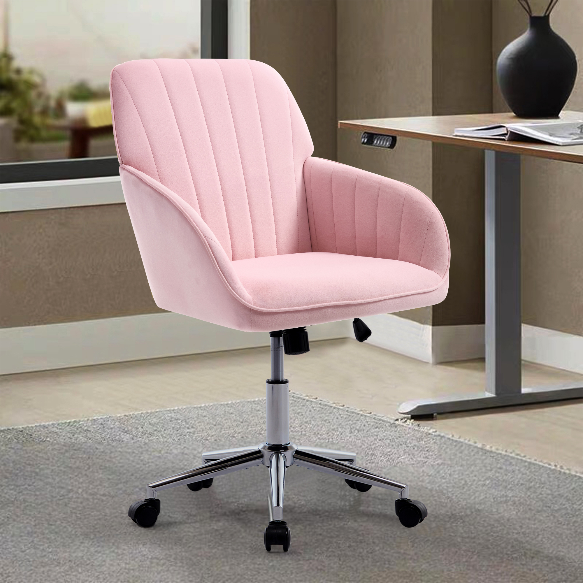 Silla de oficina TY ajustable, ergonómica y giratoria, cómoda para el hogar