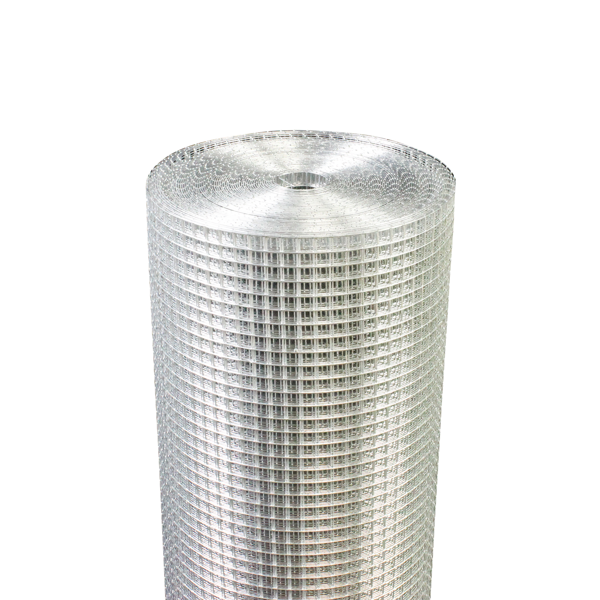 Malla de alambre galvanizado, 0.25 x 48 pulgadas, para cercas y jaulas