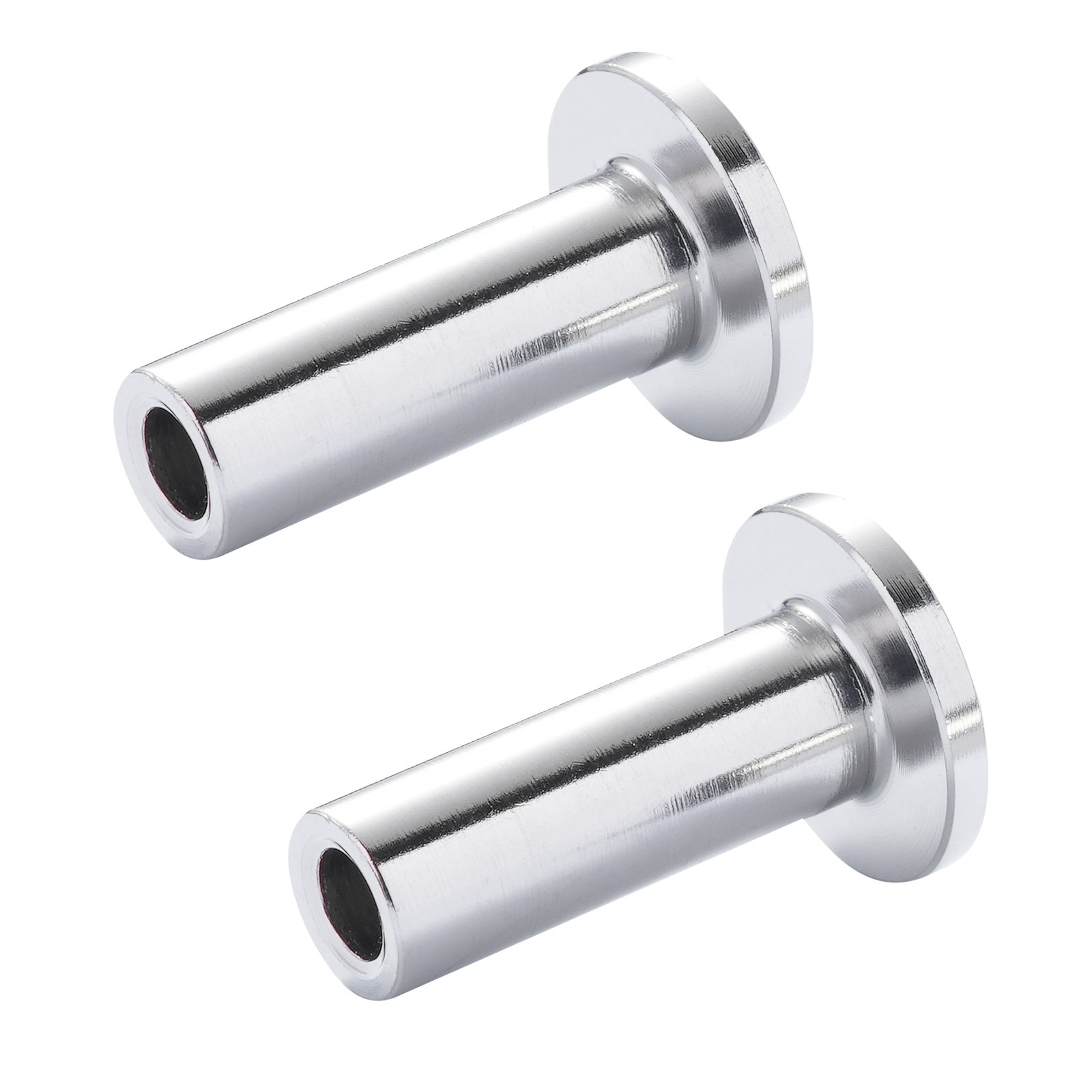 121 Pack T316 Stainless Steel Protector Sleeves For 1/8" Wire Rope Cable Railing, DIY Balustrade T316 Marine Grade, Come With A Free Drill Bit, Silver