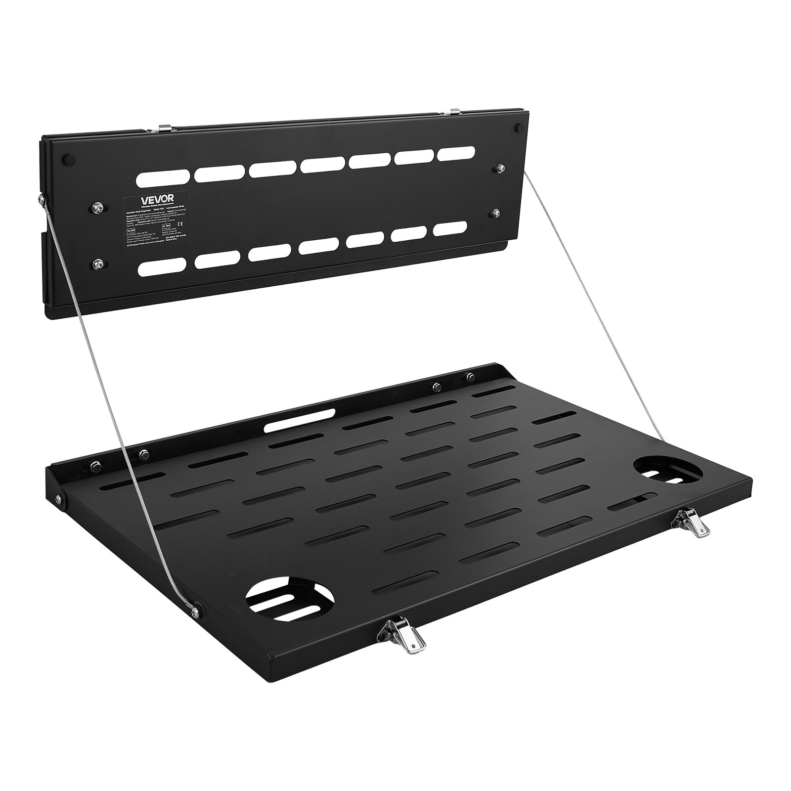 Mesa de portón trasero plegable para Ford Bronco, 88 libras de capacidad, acero al carbono.
