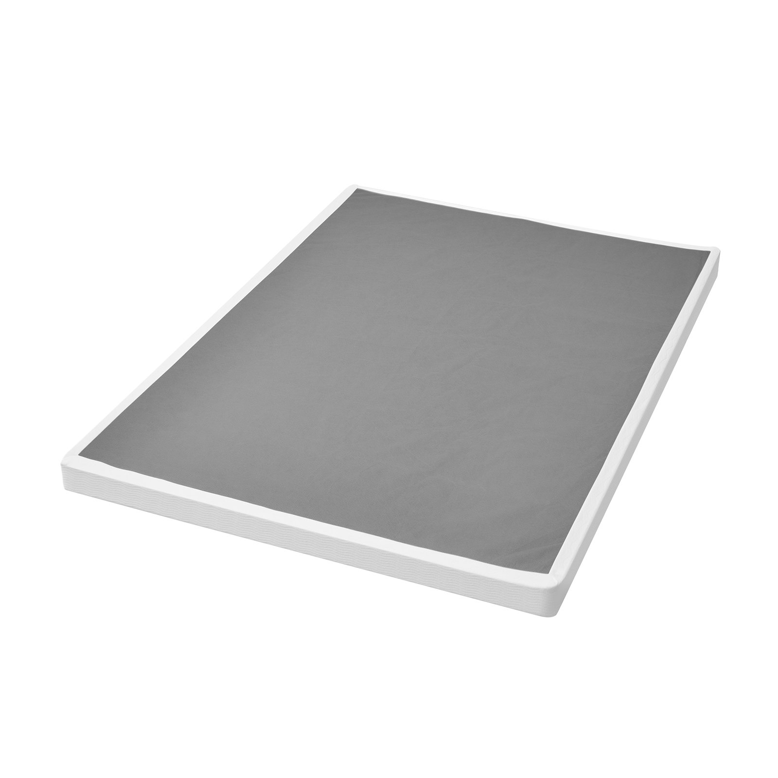 Base de colchón Queen, marco de metal resistente, 4 pulgadas, capacidad 3500 libras