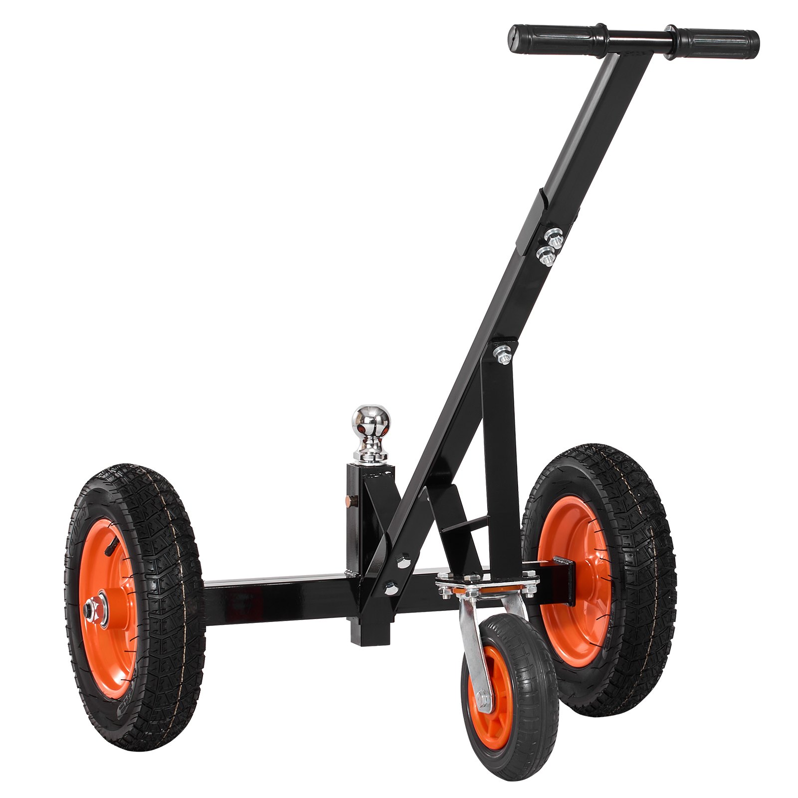 Dolly para remolque de servicio pesado, 1200 libras, bola 2 pulgadas, neumáticos 15.2 pulgadas