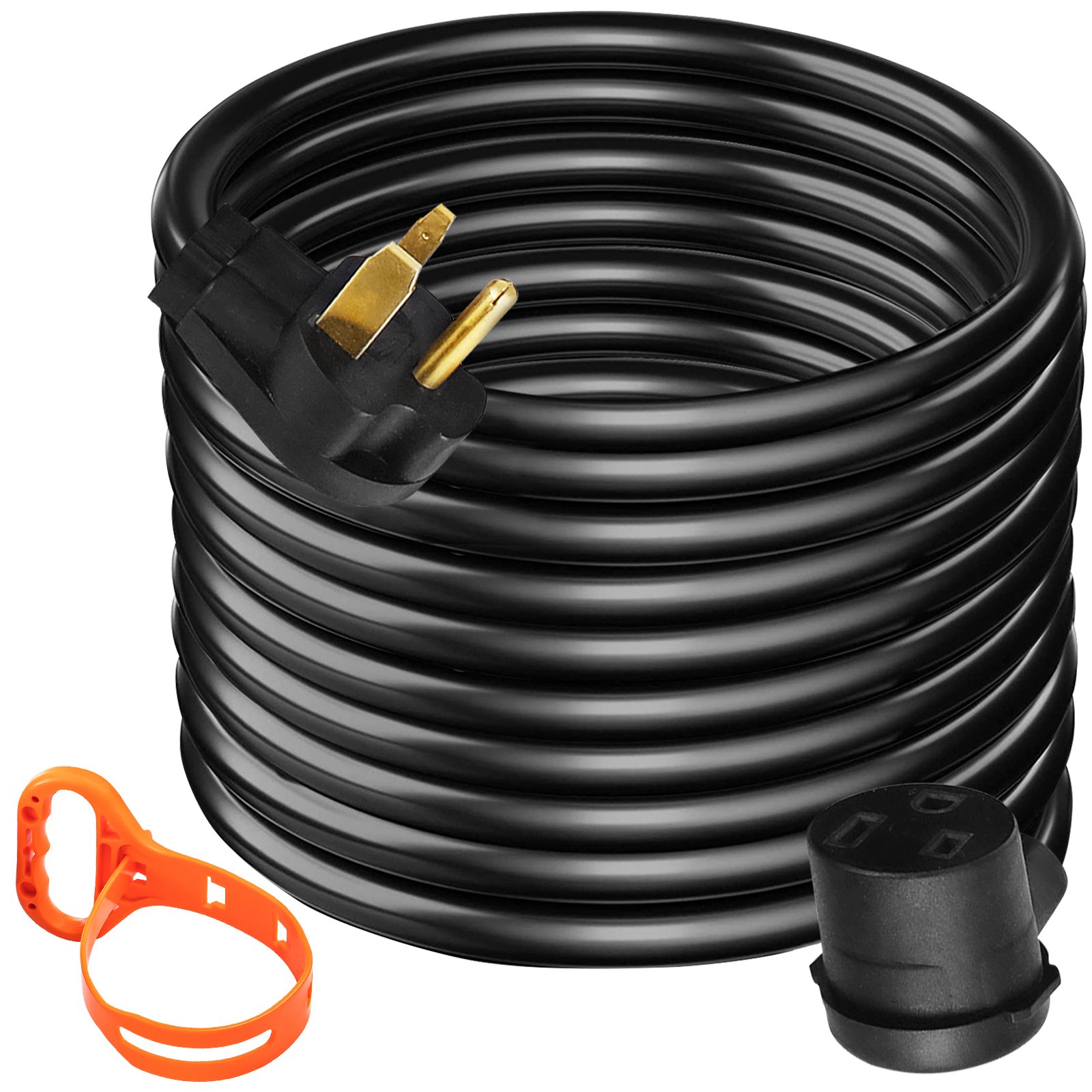 Welder Extension Cord 40Amp 50ft 250V, Welding Power Cord With NEMA 6-50 Plug 8 Gauge 3 Prong For MIG,Lincoln,Plasma,Miller,TIG Tested To UL Standards