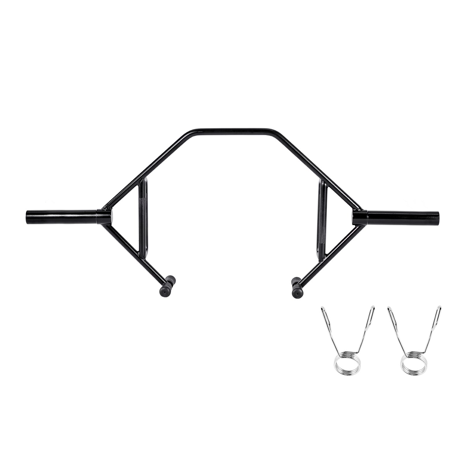 Trap Bar Hex Bar, Open-Ended Frame Hex Barbell, 2-Inch 800 LBS Capacity Shrug Bars With Knurled Grips, Weightlifting And Strength Training Equipment, Home Gym For Squats Deadlifts Shoulder Press