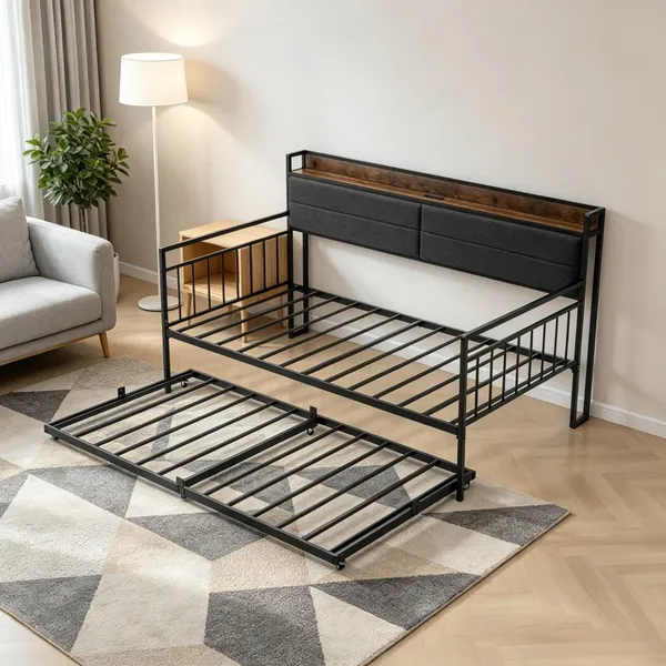 Base de cama diván Twin