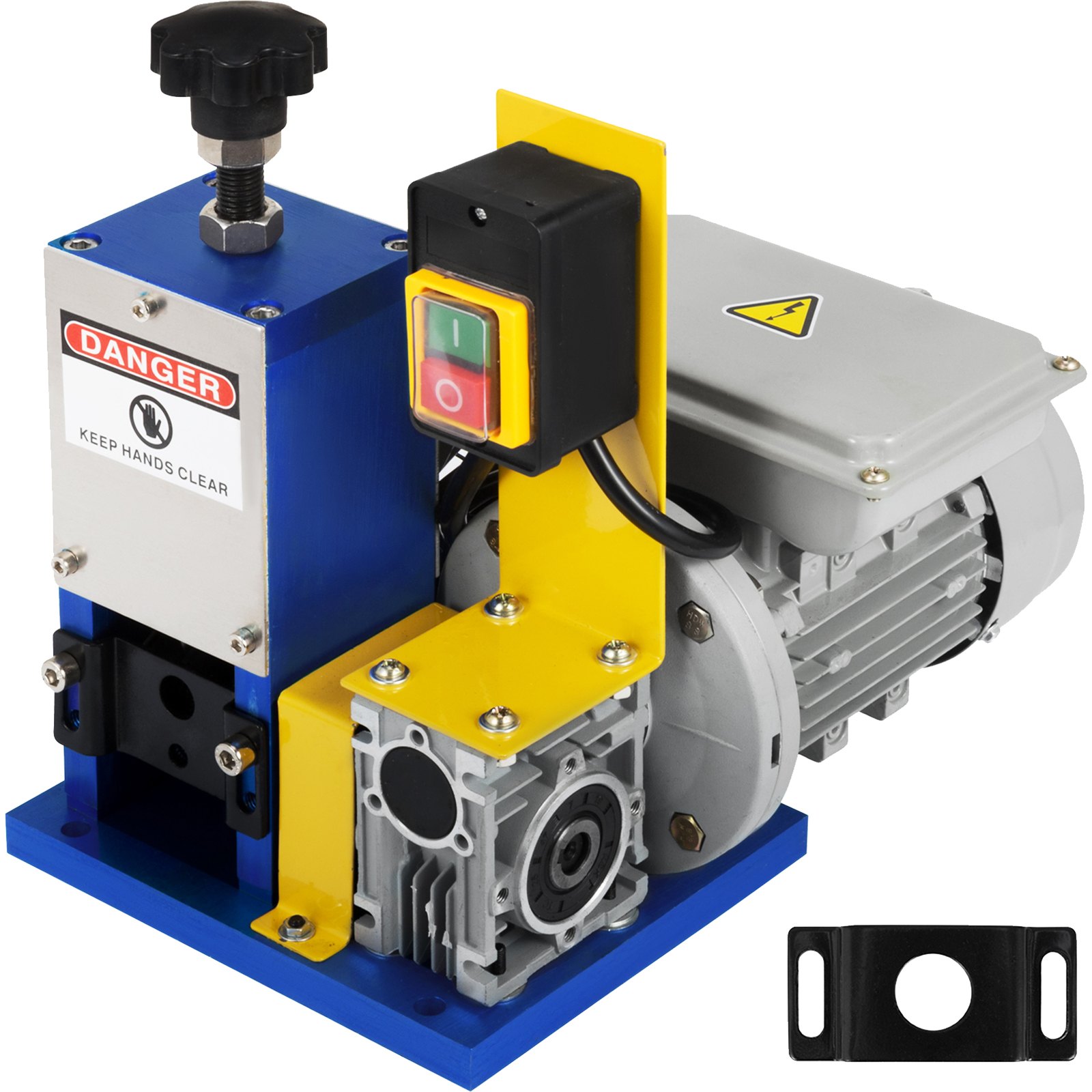 Automatic Electric Wire Stripping Machine 0.05\"-0.98\",Portable Dark Blue Wire Stripper, Wire Stripping Machine Tool For Scrap Copper Recycling (Dark Blue)