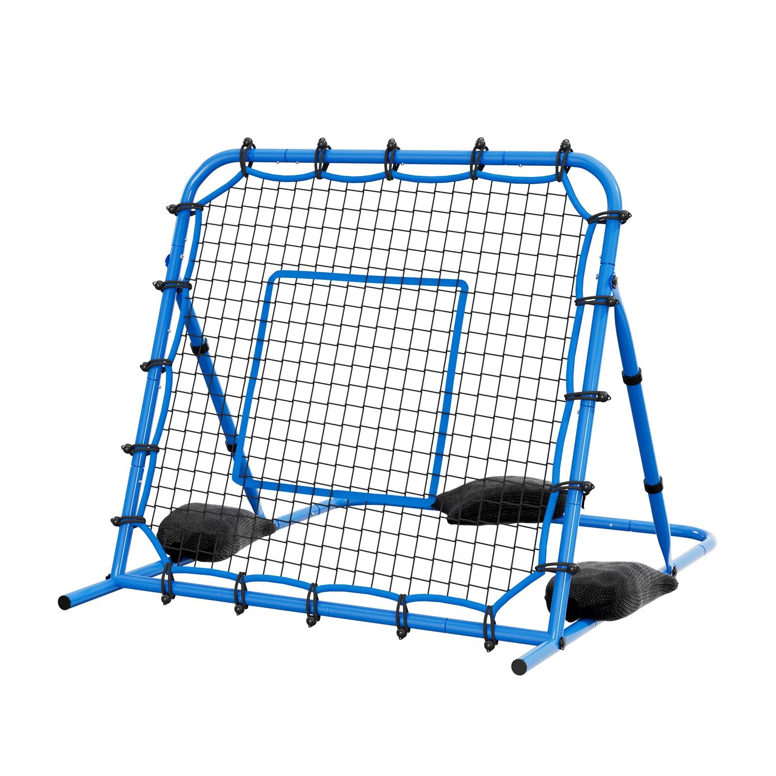 Red de rebote para fútbol 3.7 x 3.7 pies, marco de hierro, fácil montaje