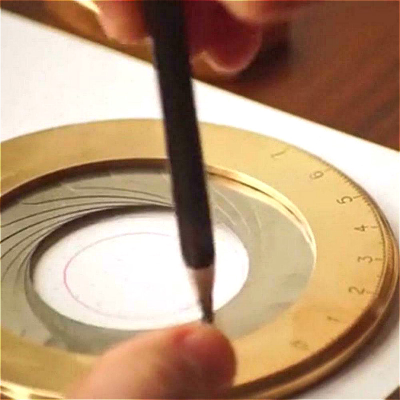 Herramienta de dibujo circular