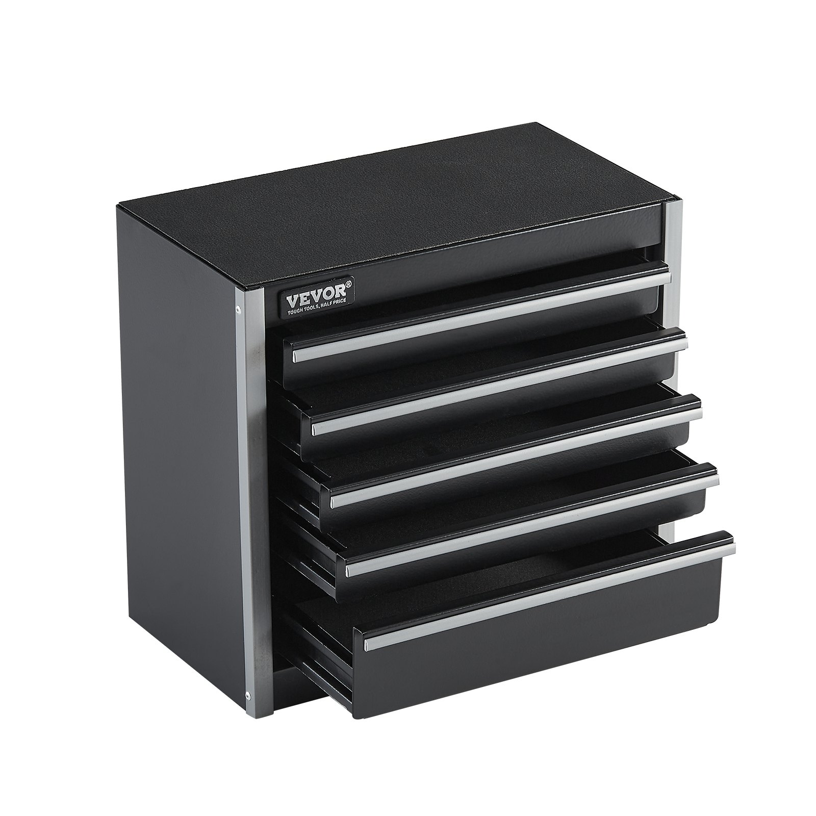 Caja de herramientas de metal portátil de 8.6 pulgadas con 5 cajones