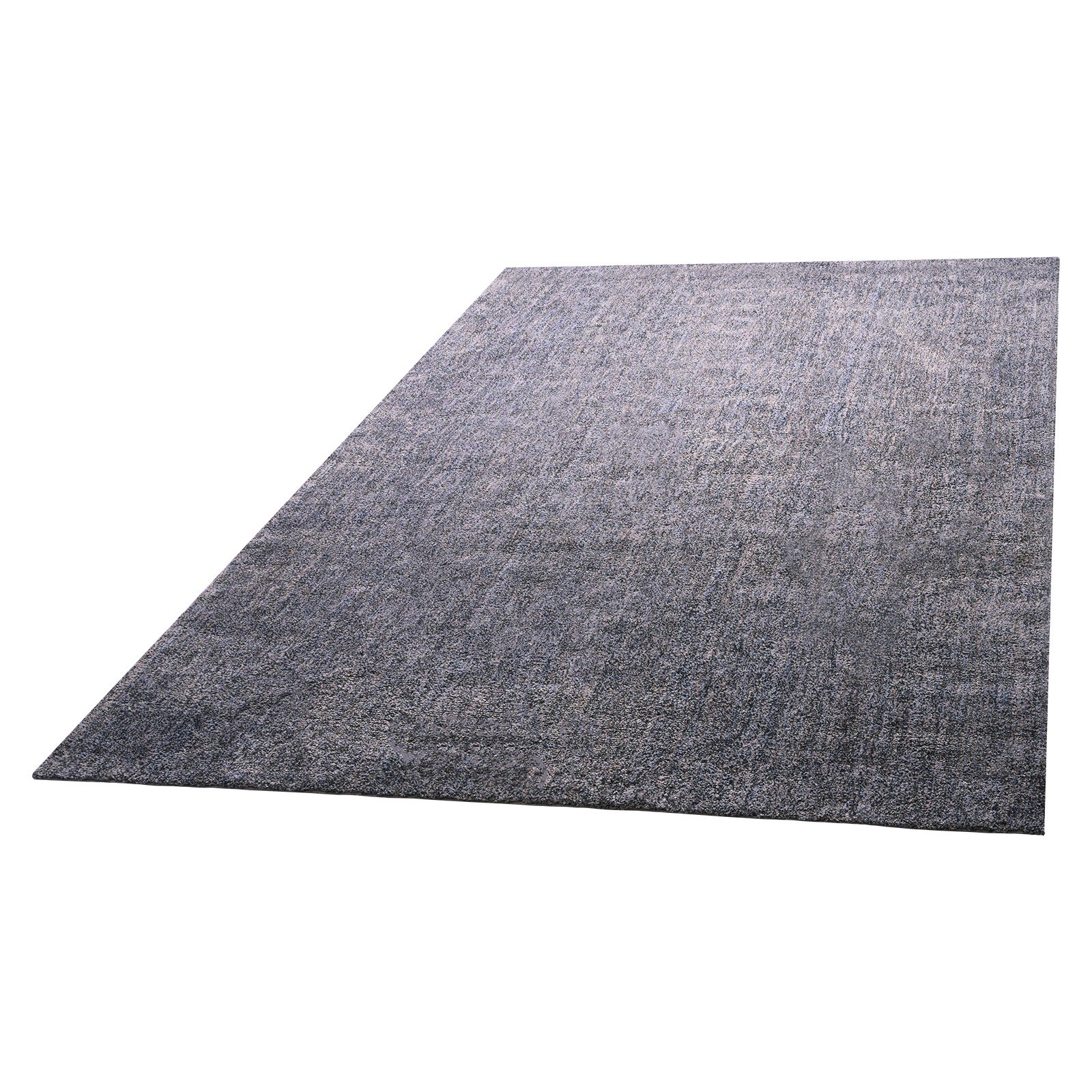 Indoor Plush Area Rugs, 9 X 12 Ft Plush Carpet, Area Rugs Furry With Long Plushs Pile, Thick & Durable High-Pile Rug For High-Traffic Areas, Non-Shedding & Non-Slip Backing, Blue-Gray