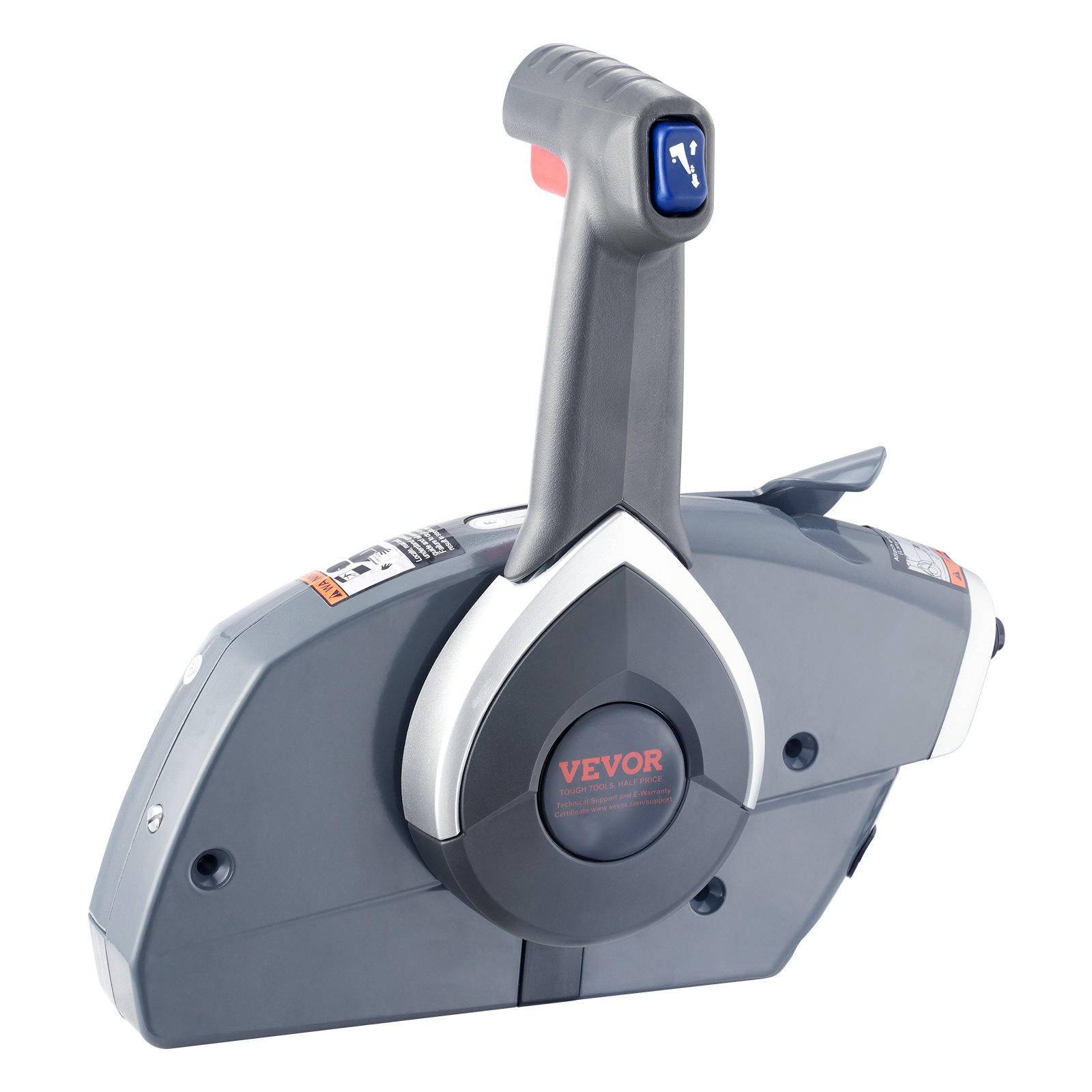 Boat Throttle Control, 5006180 Side-Mounted Outboard Remote Control Box For Evinrude Johnson, Marine Throttle Control Box With Power Trim Switch And Lanyard