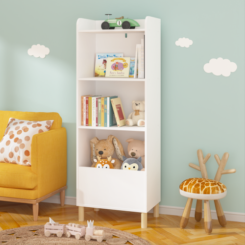 Librero Infantil de 4 Niveles