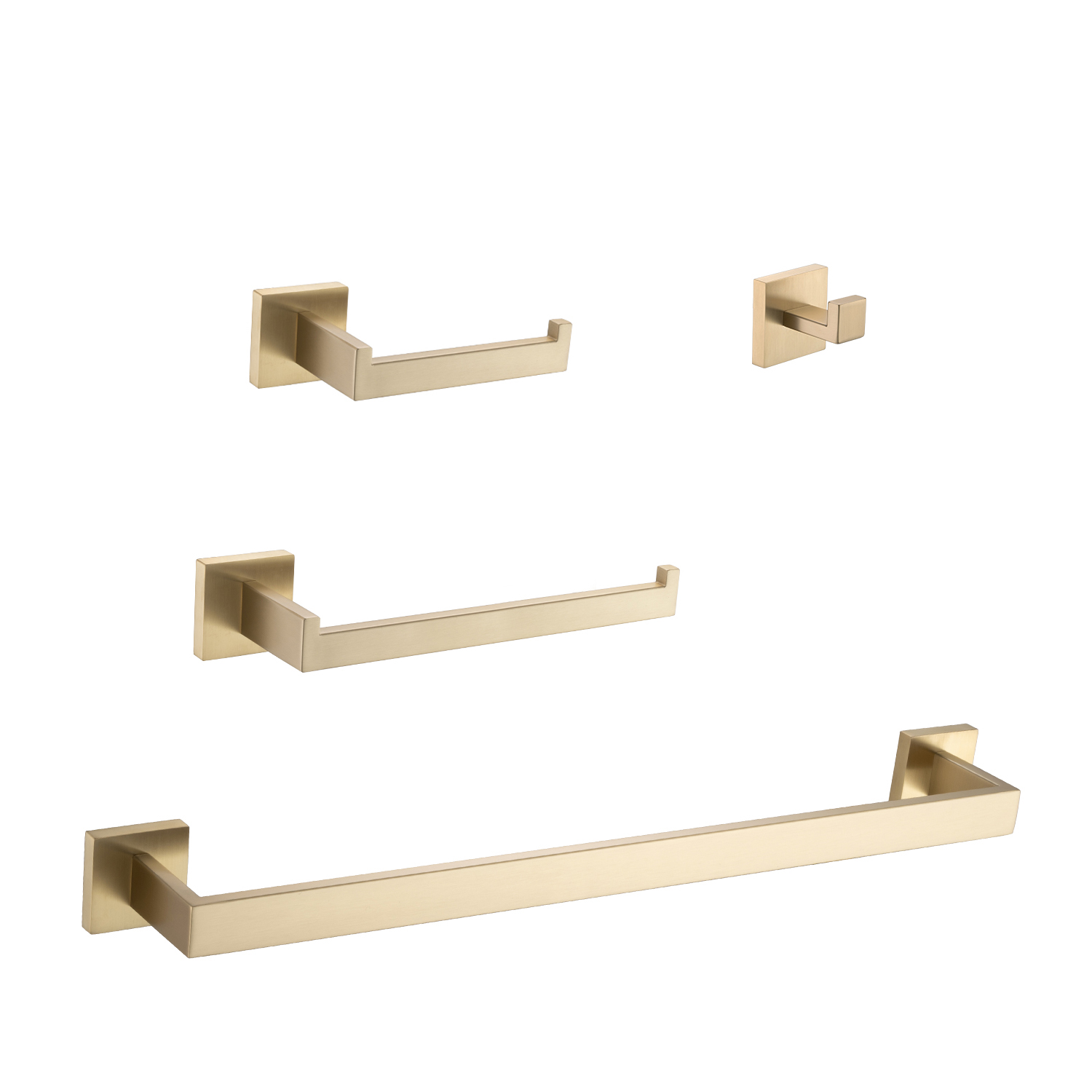 Juego de 4 piezas de accesorios de baño