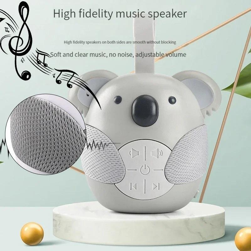 Soothing Music Machine Baby Sleep Aid  Features White Noise And Soft Light Newborn Sleep-Soothing Toy  A Must-Have For Moms And Babies
