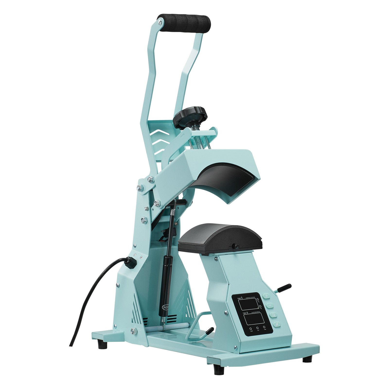 Hat Heat Press Machine, With 2pcs Interchangeable Platens, Precise Temperature And Time Control, Hat Press For HTV Iron On And Sublimation Projects, For Caps, Headbands, Cuffs, Face Masks, Green