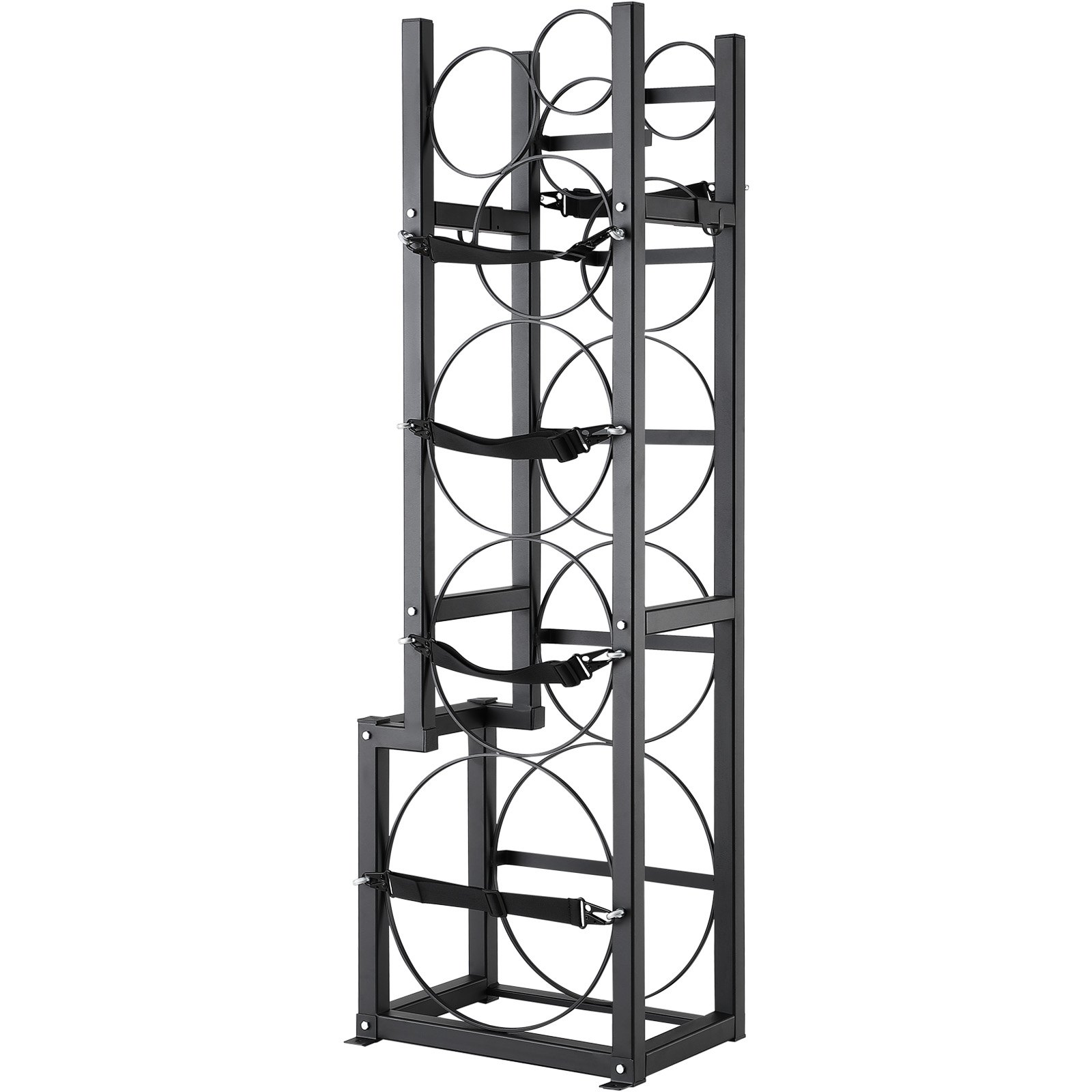 Soporte para tanques de refrigerante (1x50lb, 2x30lb), gases, oxígeno, nitrógeno