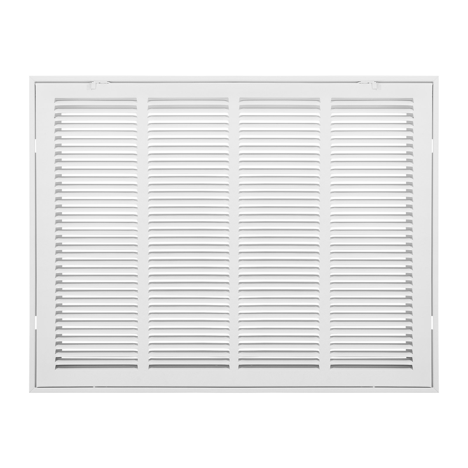 Return Air Filter Grille, Fits W24 X H18 Inch Duct Opening, Filter Not Included, Return Air Vent Cover For Wall, Powder-Coated Steel Return Air Grill Detachable Face/Door For 1 Inch Filters