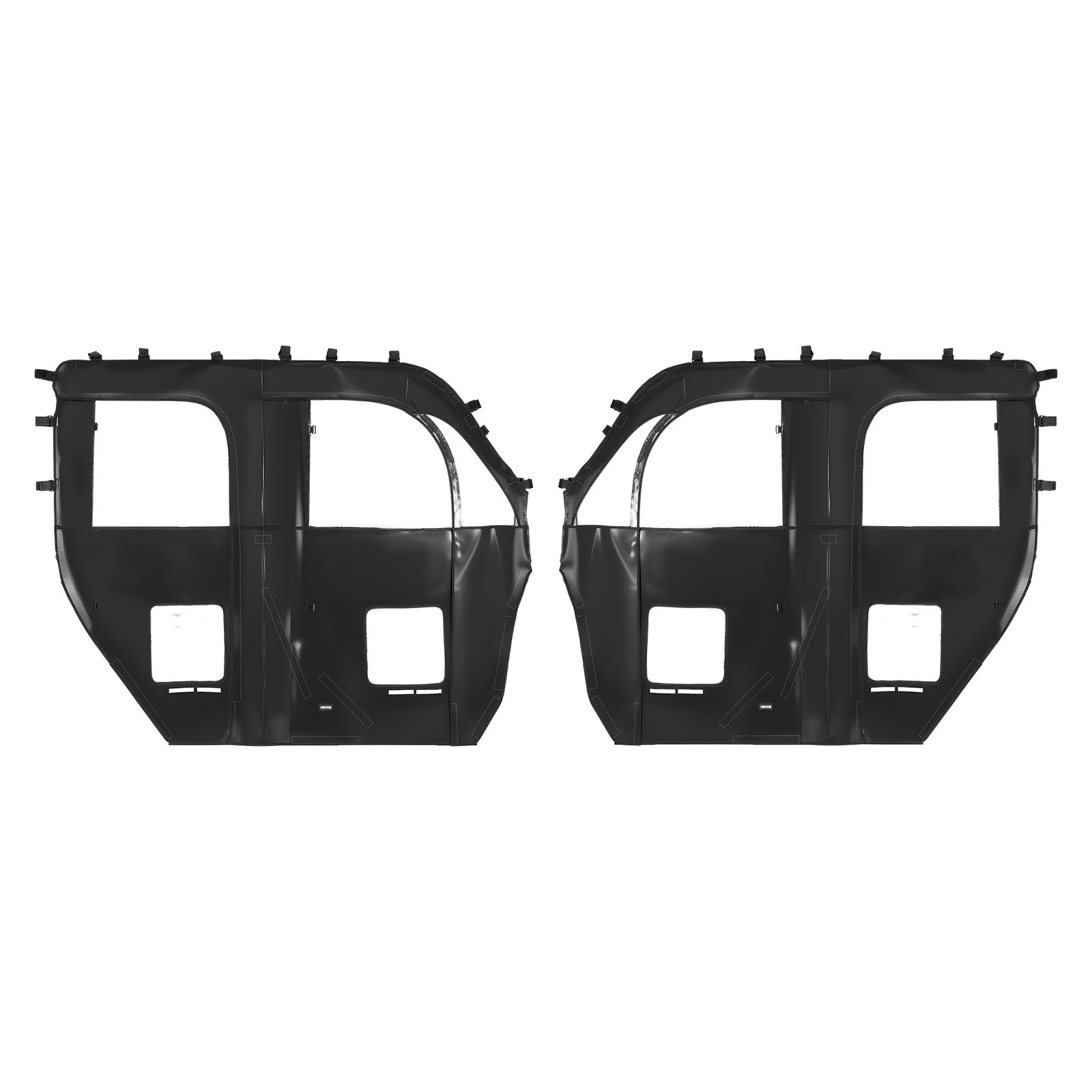 Puertas superiores para cabina CFMOTO Uforce 1000 XL 2022-2024, suaves, impermeables