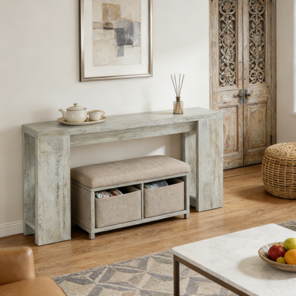 Mesa consola larga