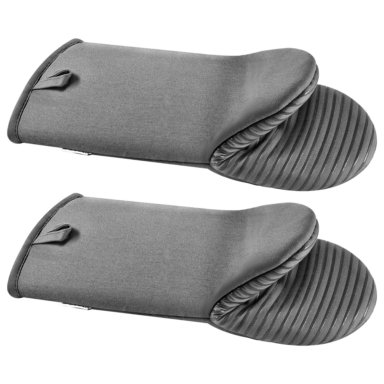 Manoplas para horno mini, silicona antideslizante, resistentes al calor 500℉, 2 pzas