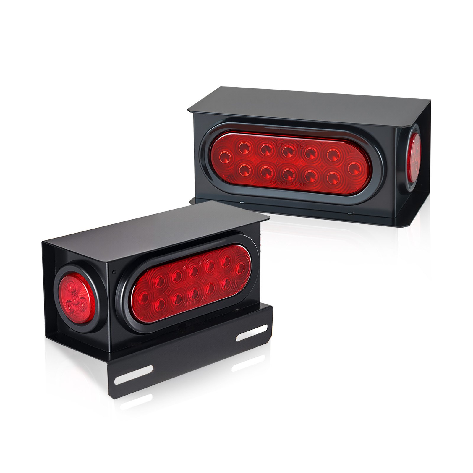 Luces LED para remolque, kit 10-30V, traseras, freno, direccionales, impermeables