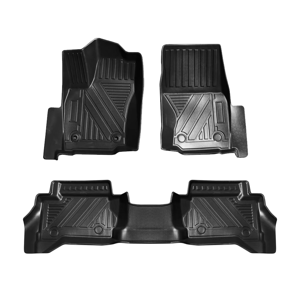 Tapetes TPE para todo clima, compatibles con Toyota Tacoma 2024