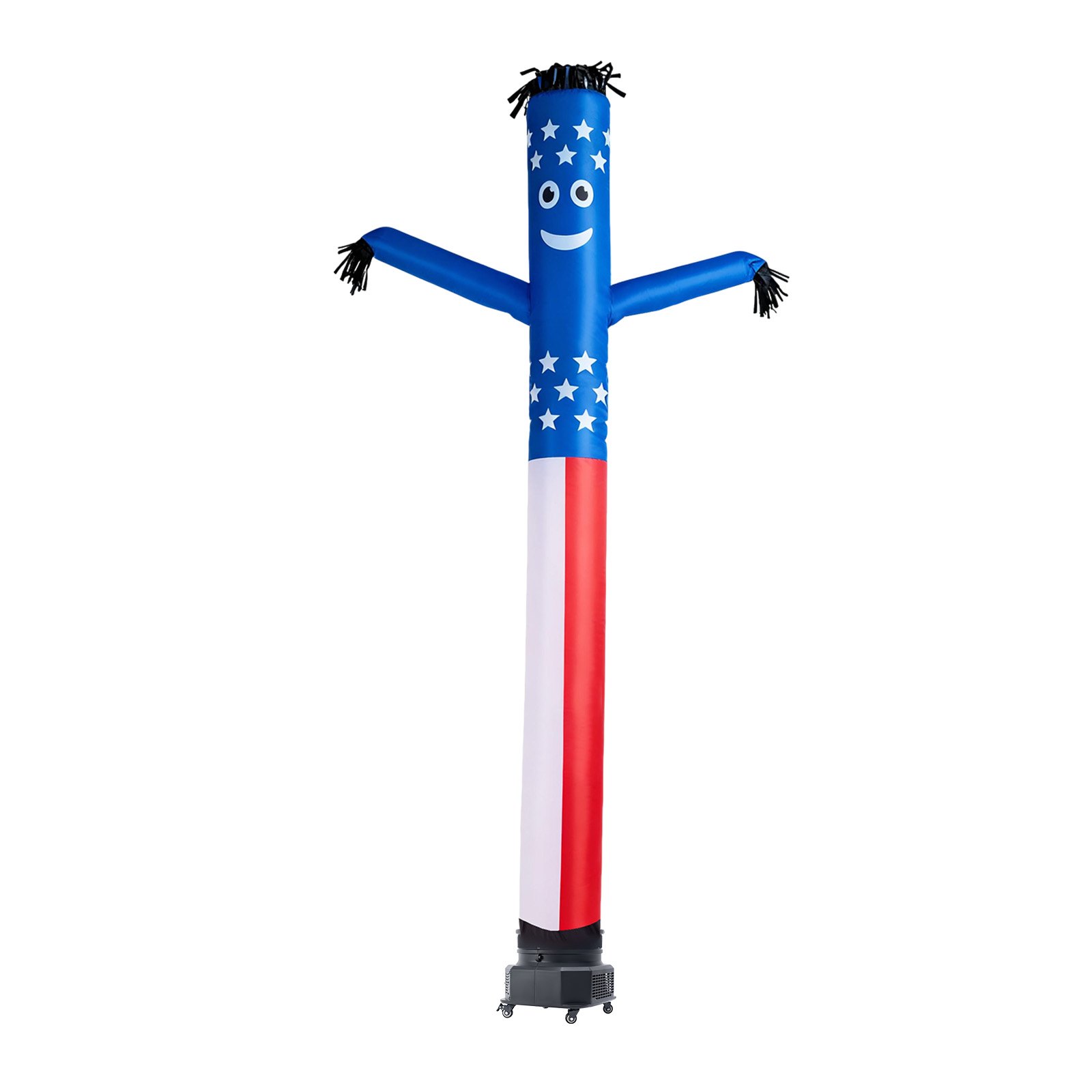 Hombre inflable publicitario con soplador, 10 pies de alto, IPX3 impermeable.