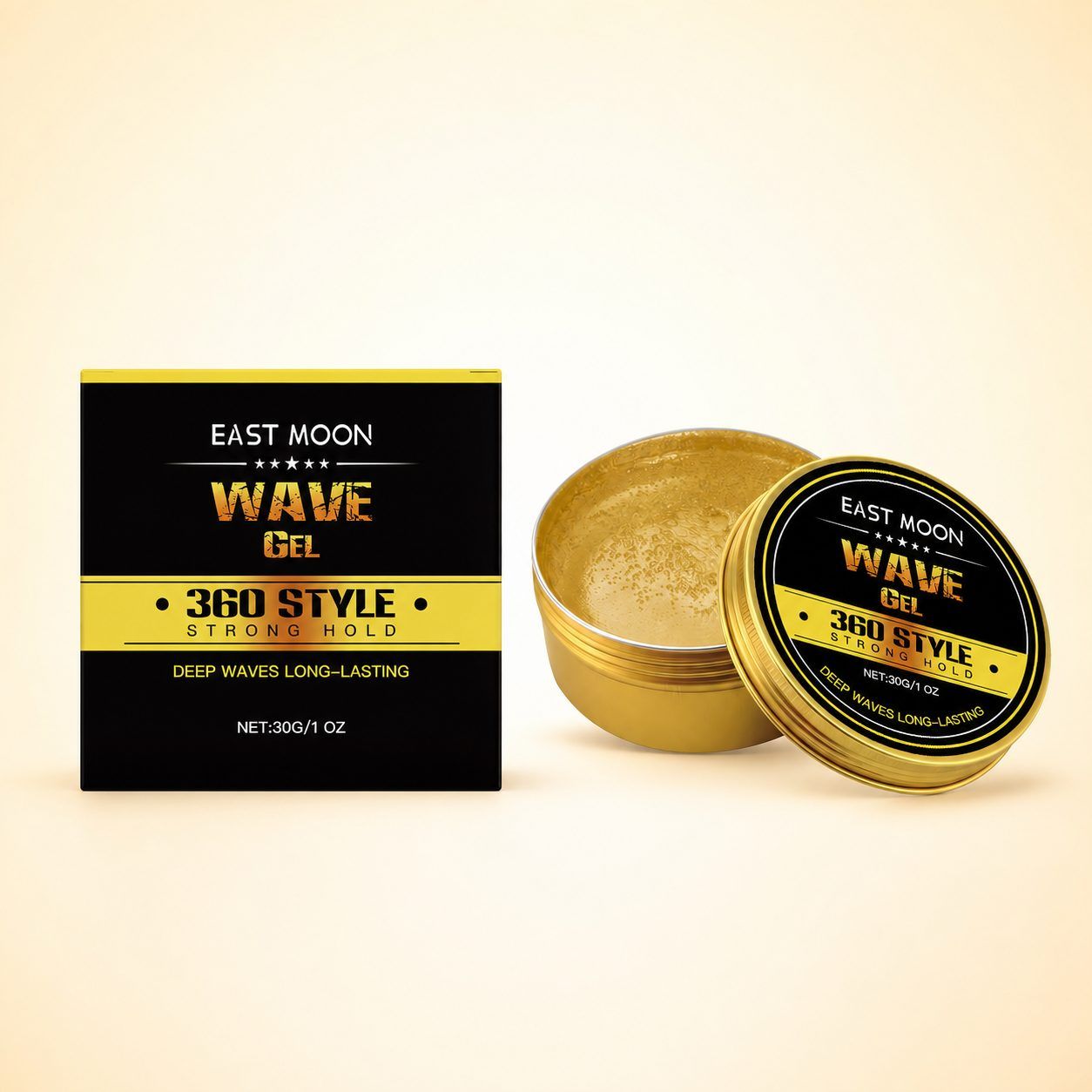 Gel Fijador de Ondas EAST MOON para Hombre, 30 g