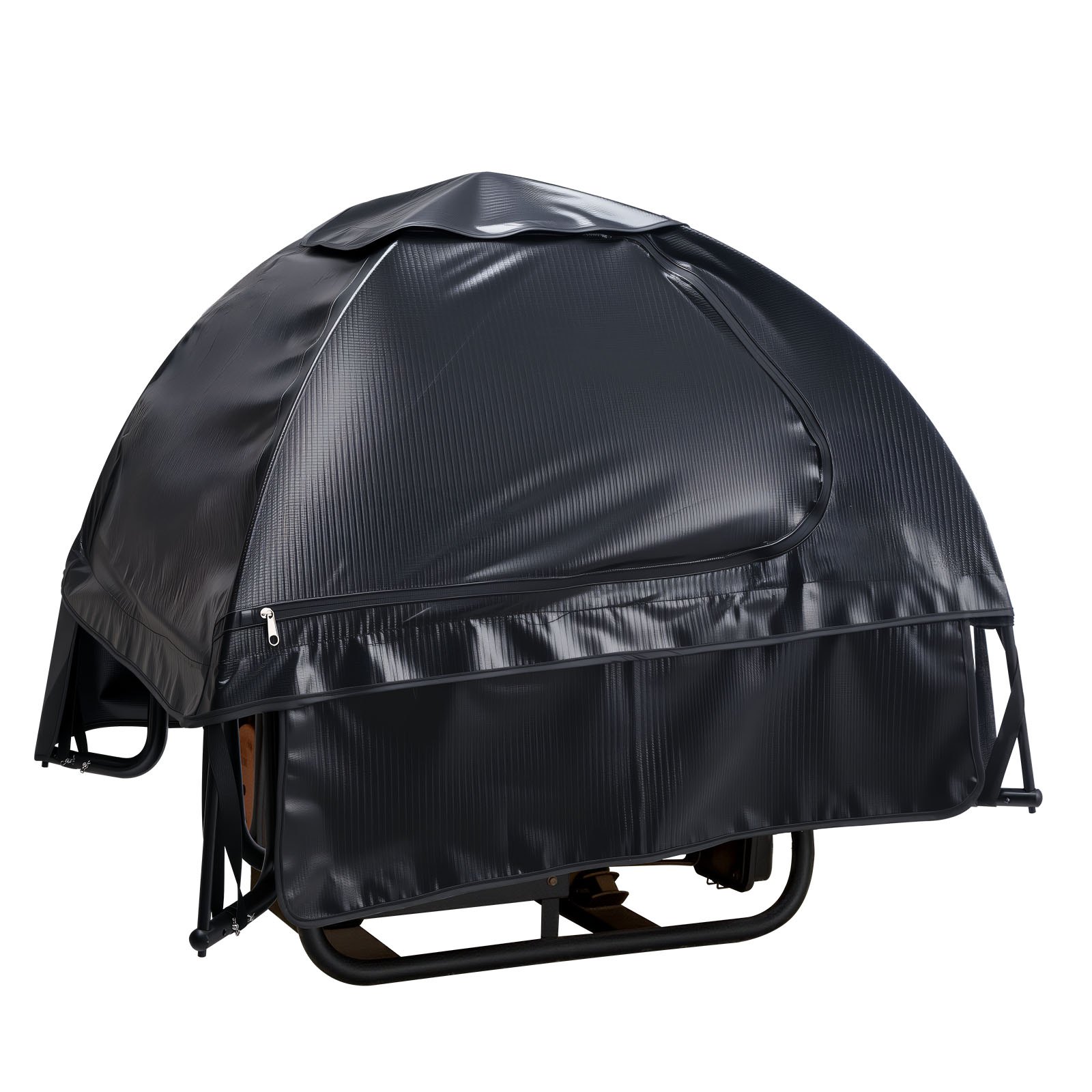Cubierta impermeable para generador 36x26x26 pulgadas, tela Oxford resistente, negra.