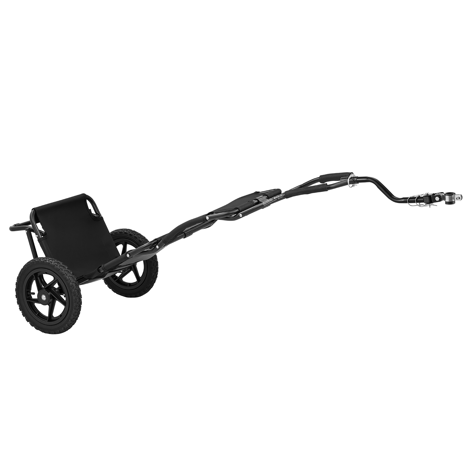 Remolque de carga 3 en 1 para bicicleta, 60 libras, ruedas de 12 pulgadas, plegable.