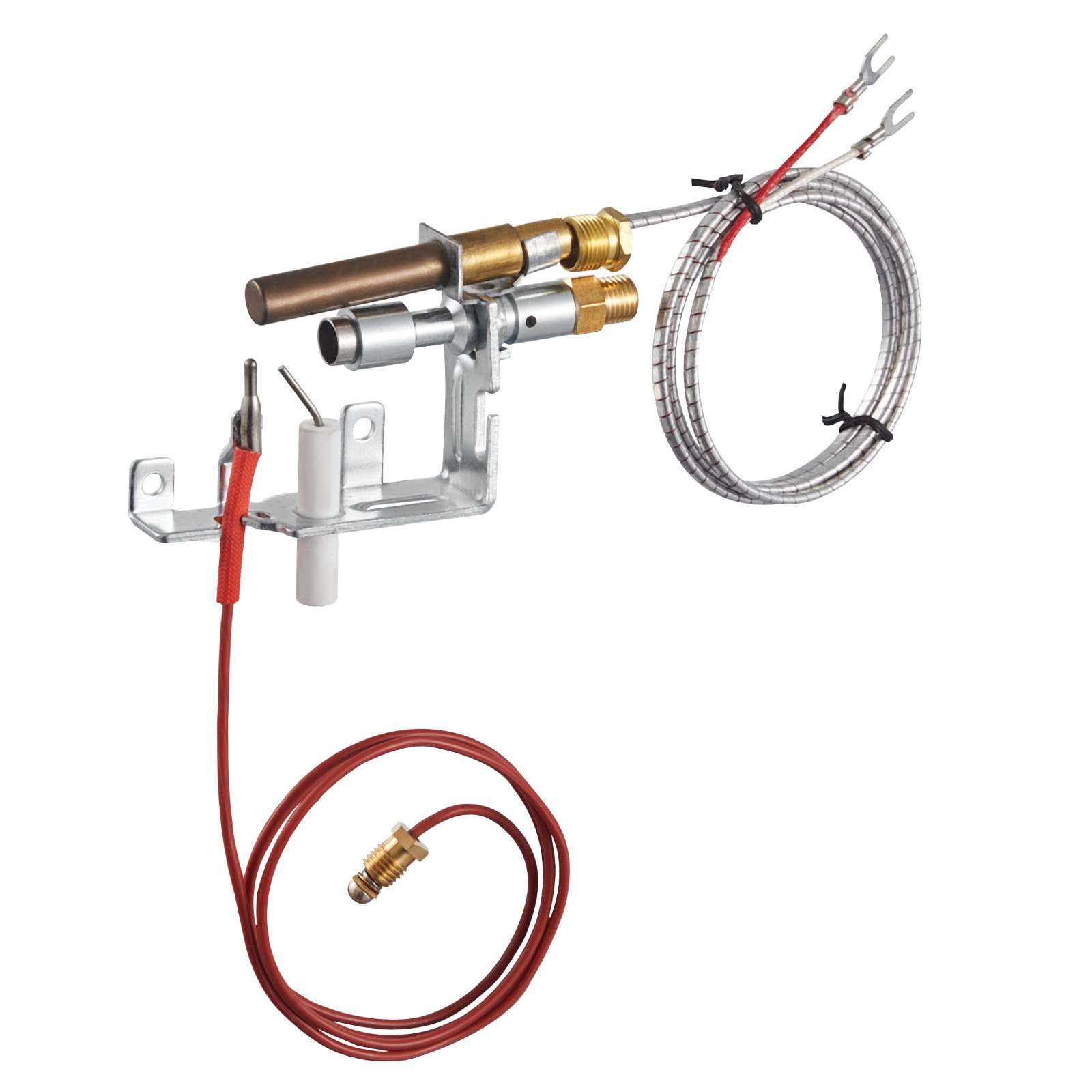 Gas Pilot Assembly, OE 103779-01, PP231, NG8218 Fireplace Natural Gas Ignition Replacement, Compatible With CIVF-25, CIVF-25CF, VFH-33M, VFH-33R, VFH-33T, VFHS-20R, VFSR-16, VFSR-18 Models