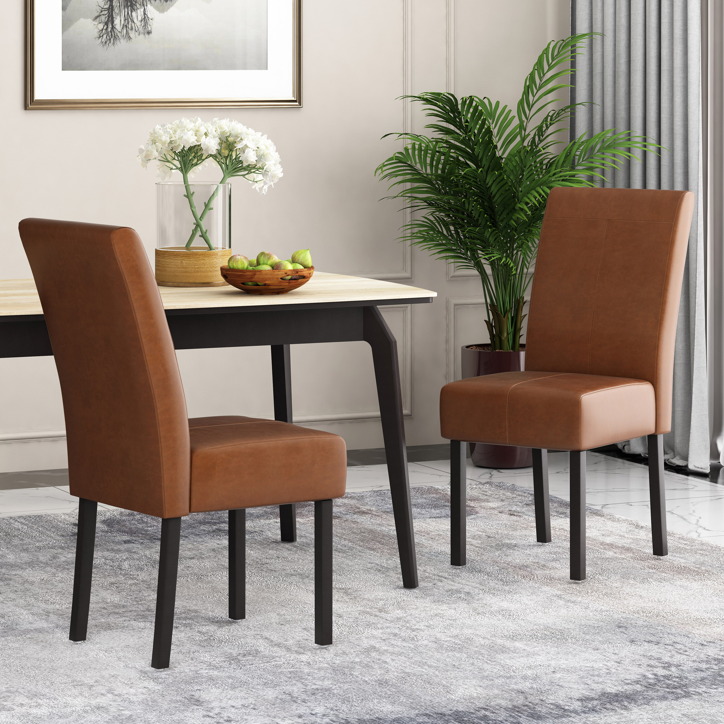 Silla de comedor PERTICA KD, juego de 2 piezas