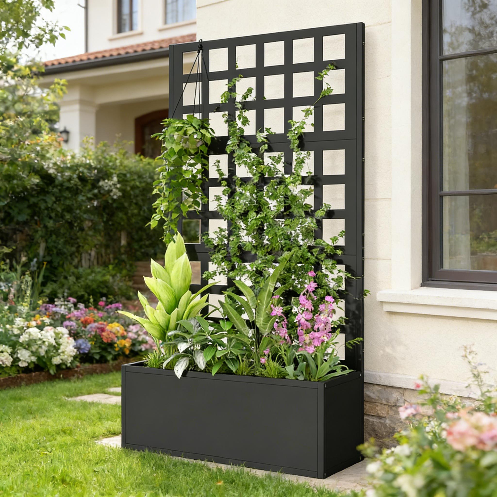 Jardinera elevada para vegetales