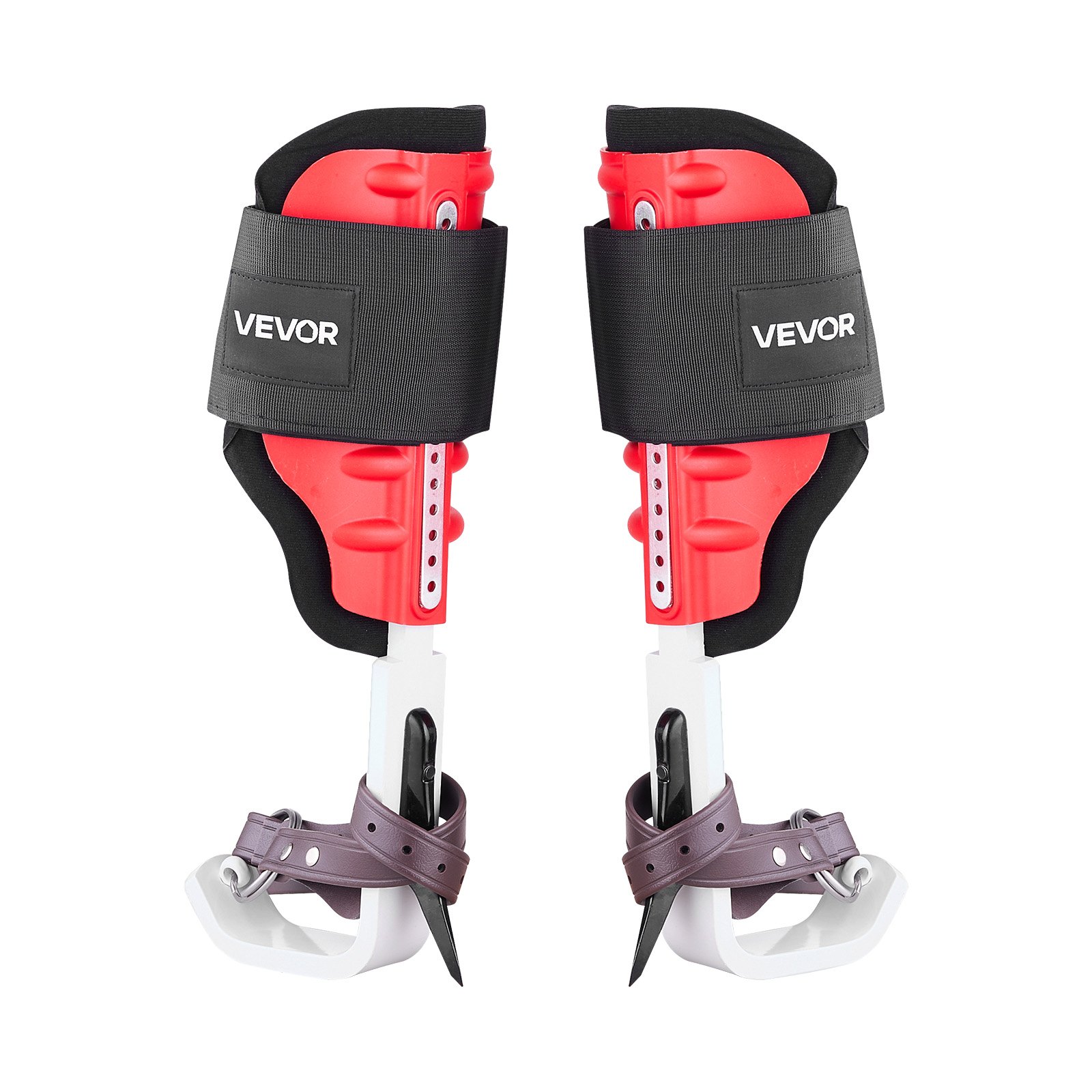 Tree Climbing Spikes Set, Height-Adjustable Tree Climbing Gear With Straps & Spike Protectors, 350 Lbs Load Capacity, Durable Aluminum Climb Spurs Arborist Equipment For Fruit Picking Hunting