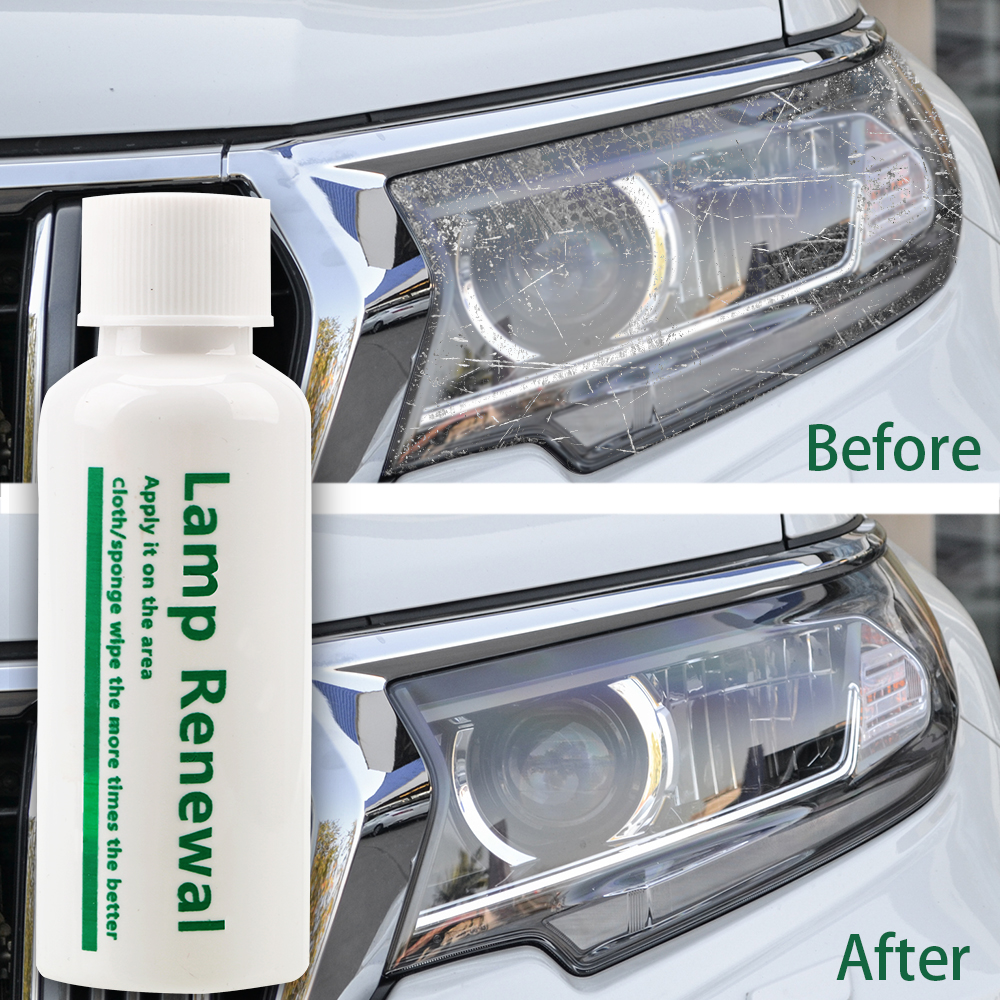 Líquido reparador de faros de automóvil