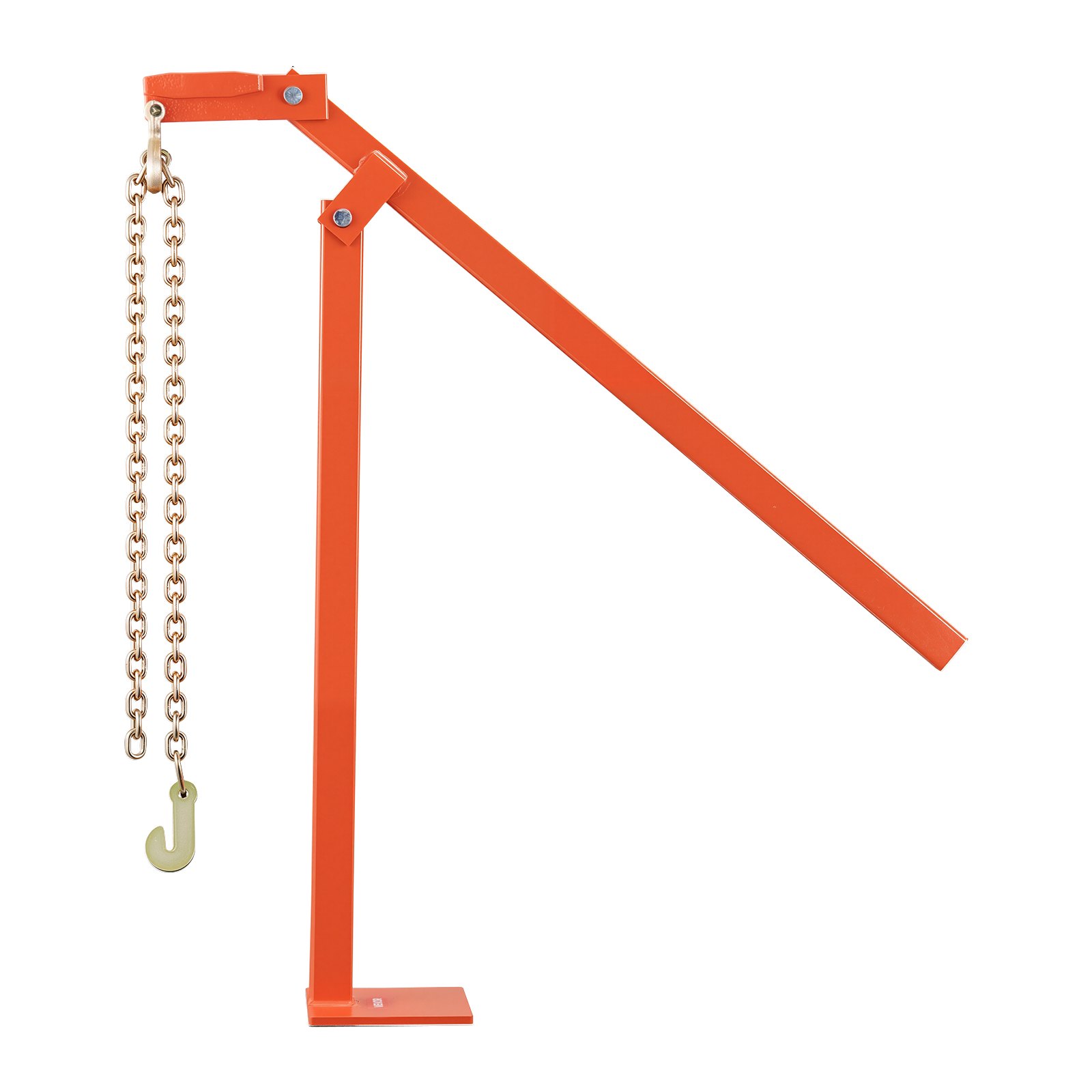 32 In T Post Puller, Heavy Duty Fence Post Puller With 43 In Lifting Chain, Rust-Resistant Steel, Labor-Saving T-Post Remover Tool For Round Fence Posts, Sign Posts & Tree Stumps
