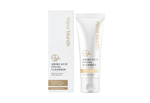 Limpiador facial de aminoácidos West&Month, suave para poros y cuidado delicado