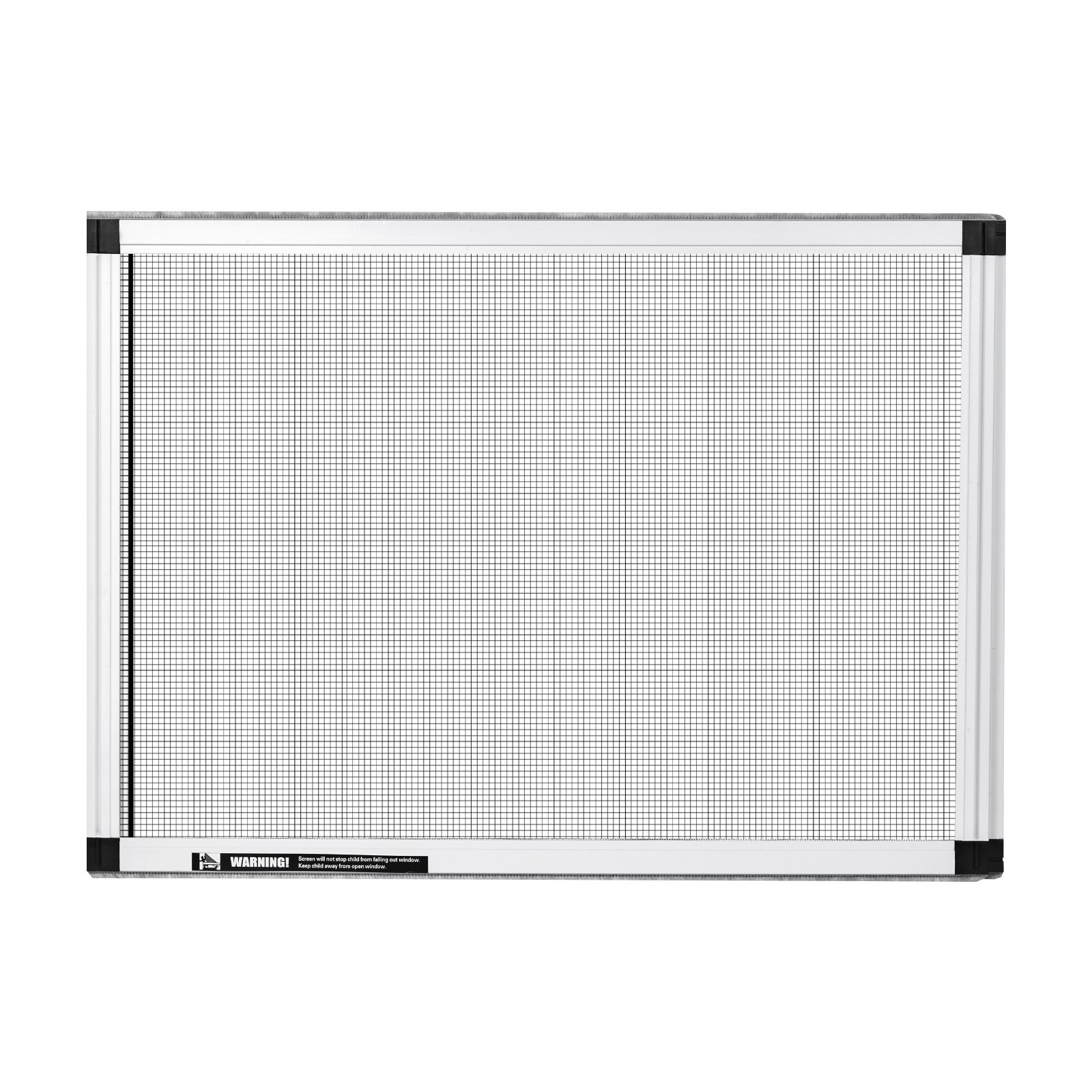 Mosquitera ajustable para ventana, 2 unidades, marco de aluminio y malla duradera